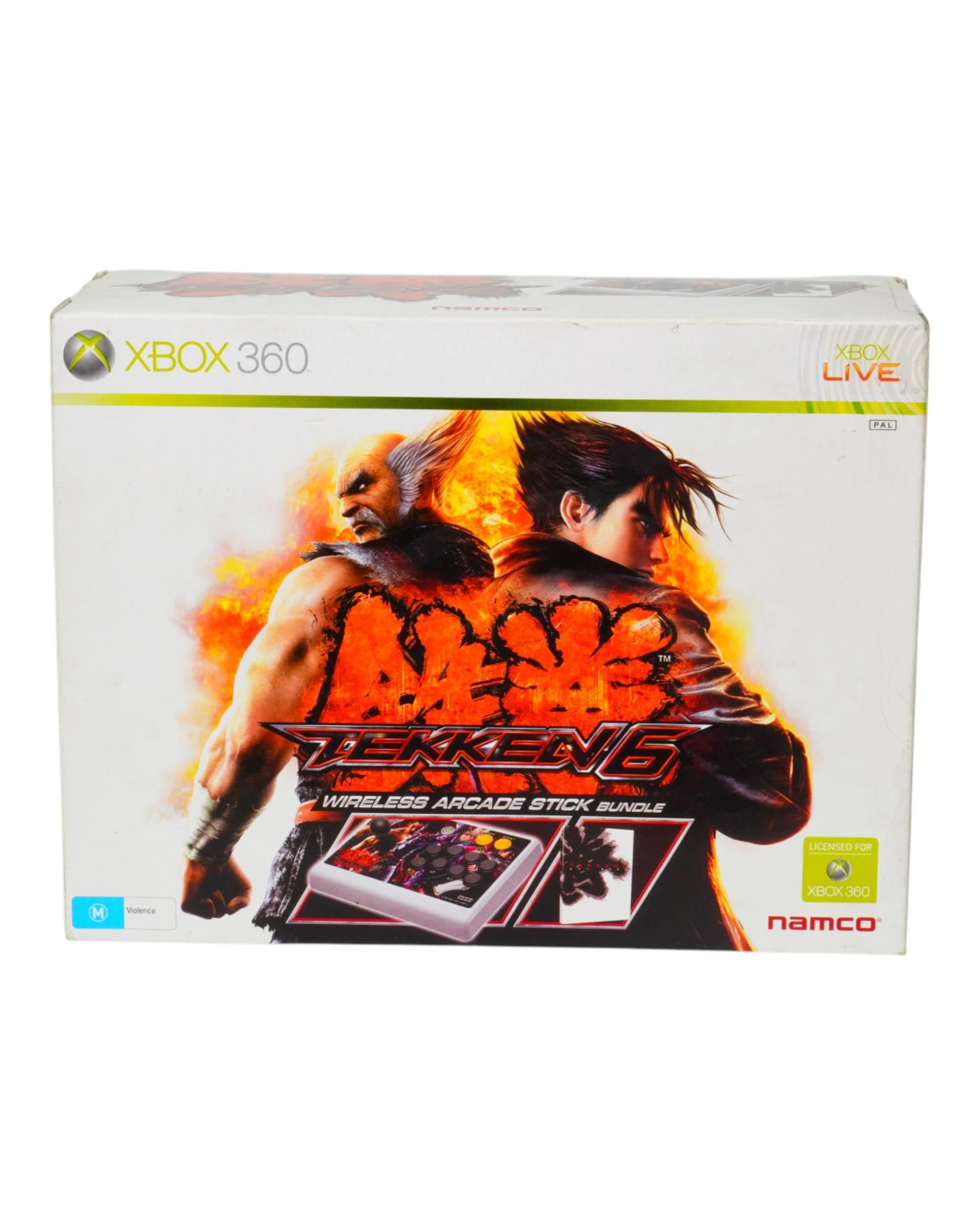 2 Bandai Namco Entertainment Tekken 6 Arcade Fighting Stick Bundle - Xbox 360, 2 of 8