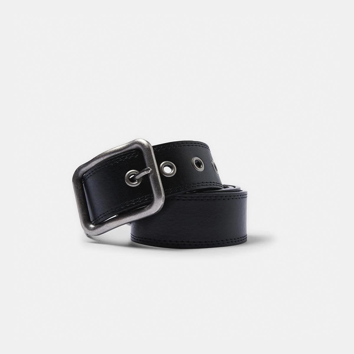 1 Workwear Heavy Duty Reversible Work Belt BLACK, 1 of 4