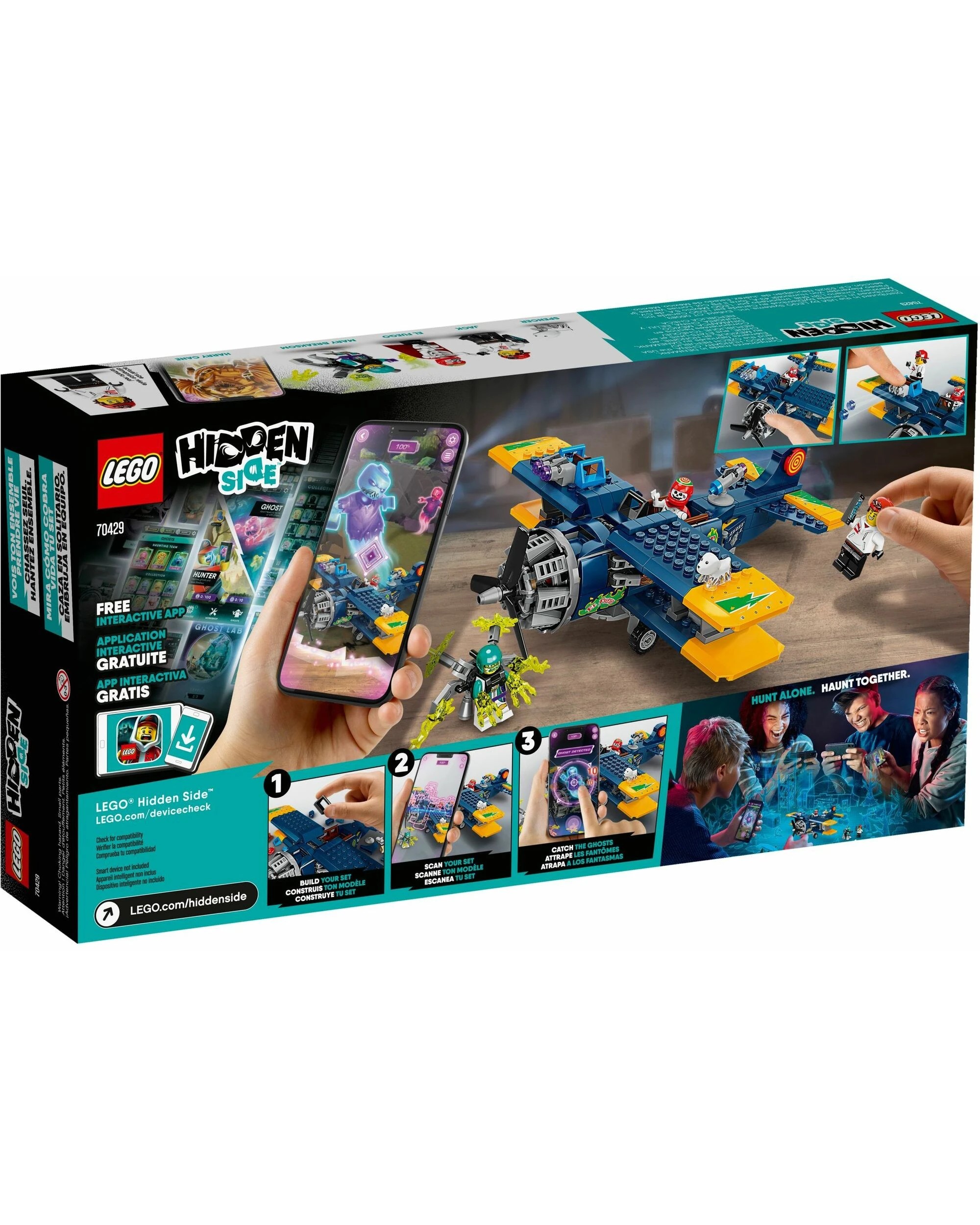 4 LEGO 70429 El Fuego's Stunt Plane: Hidden Side AR Playset, 4 of 5