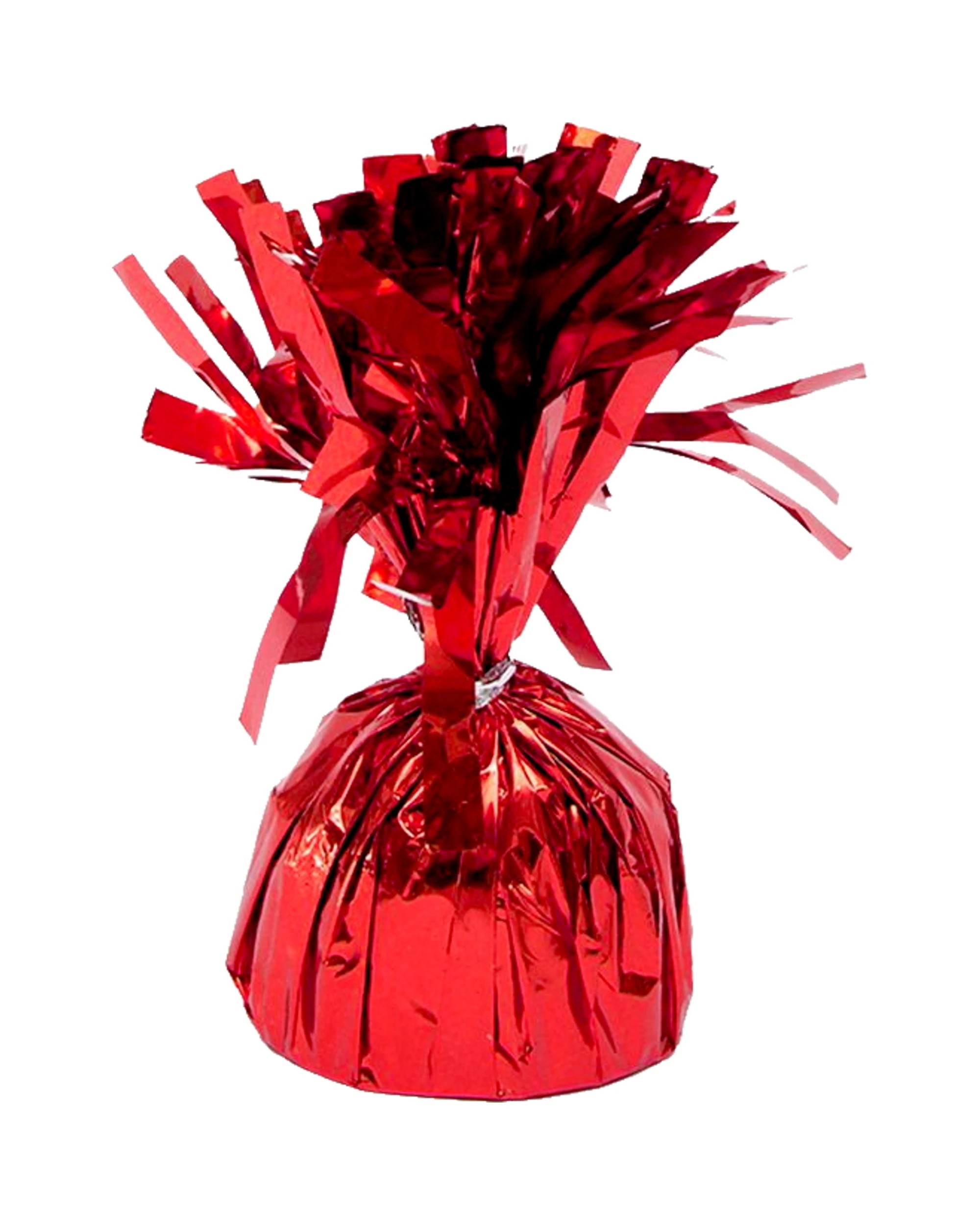 1 Partyrama Metallic Red Foil Balloon Weight 11cm - Red, 1 of 1