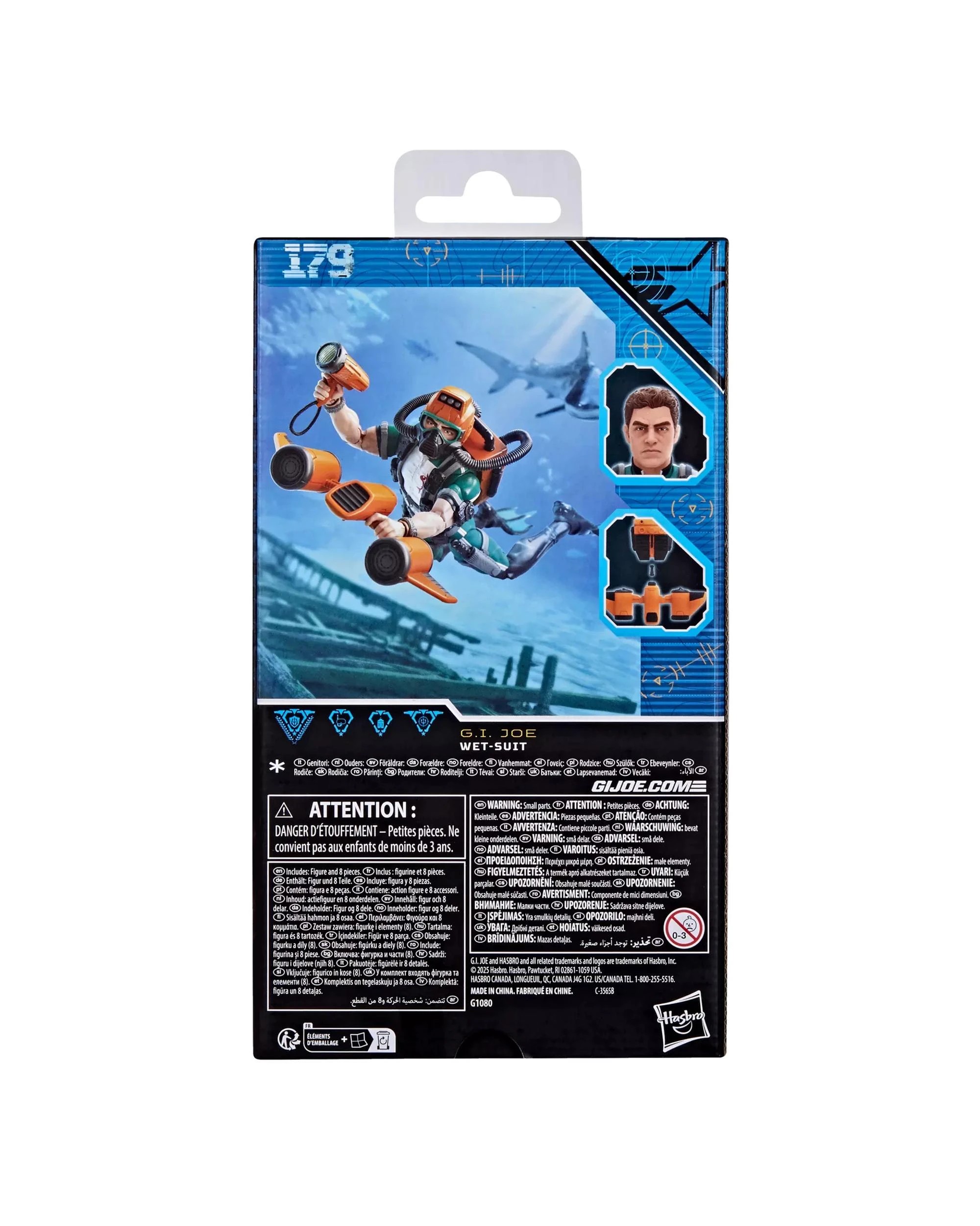 3 G.I. Joe Classified Series: #179 Wet-Suit Action Figure, 3 of 5