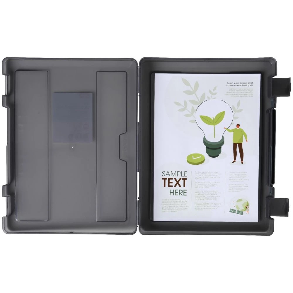 3 J.Burrows Stationery Case with Handle Black, 3 of 3