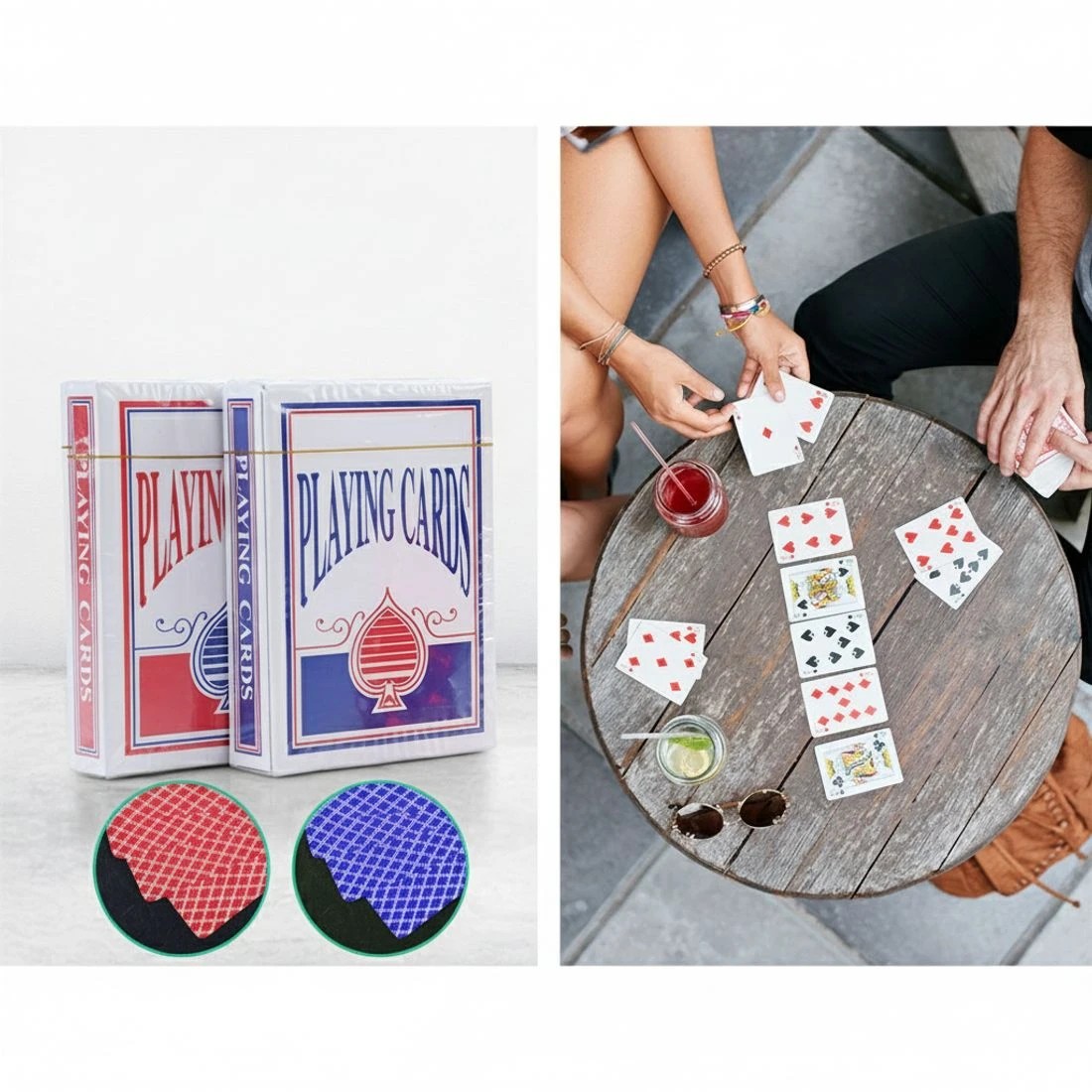 3 500pcs Poker Chips Set Casino Texas Hold'em Party Game Dice Cards - Silver, 3 of 5