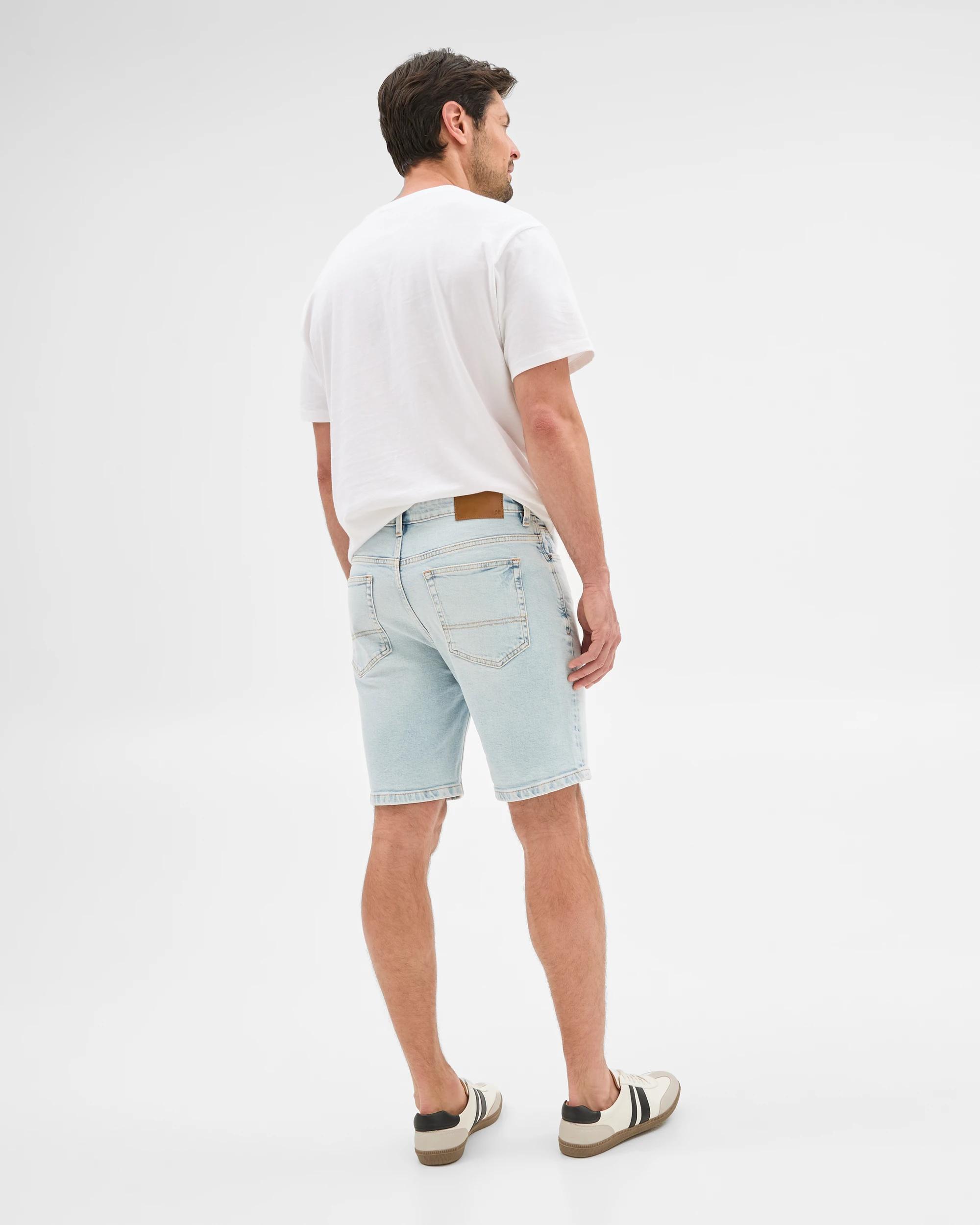 4 Target Denim Shorts BLEACH BLUE, 4 of 6