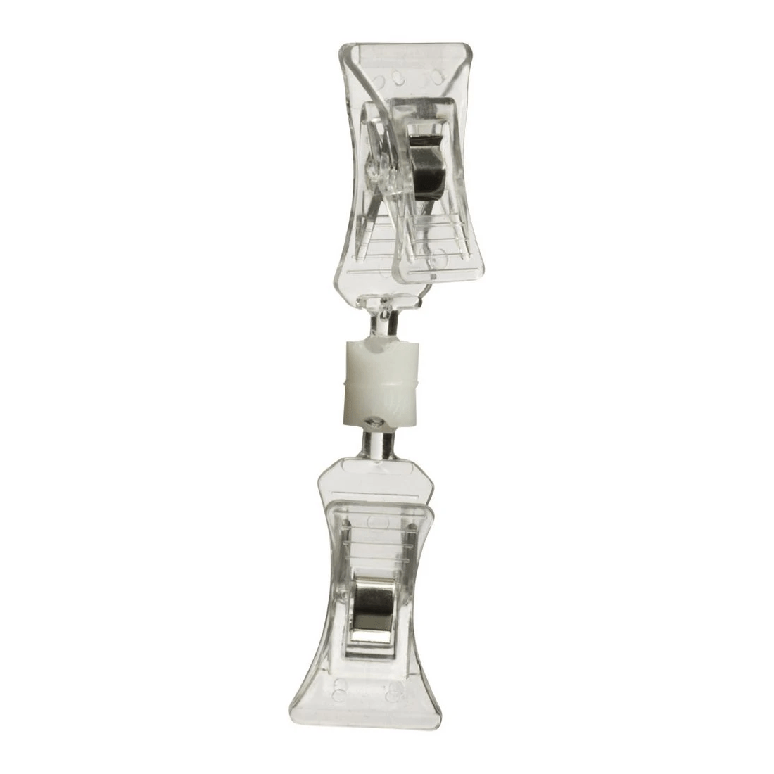 1 Meto Double Clip Sign Holders 4 Pack, 1 of 2