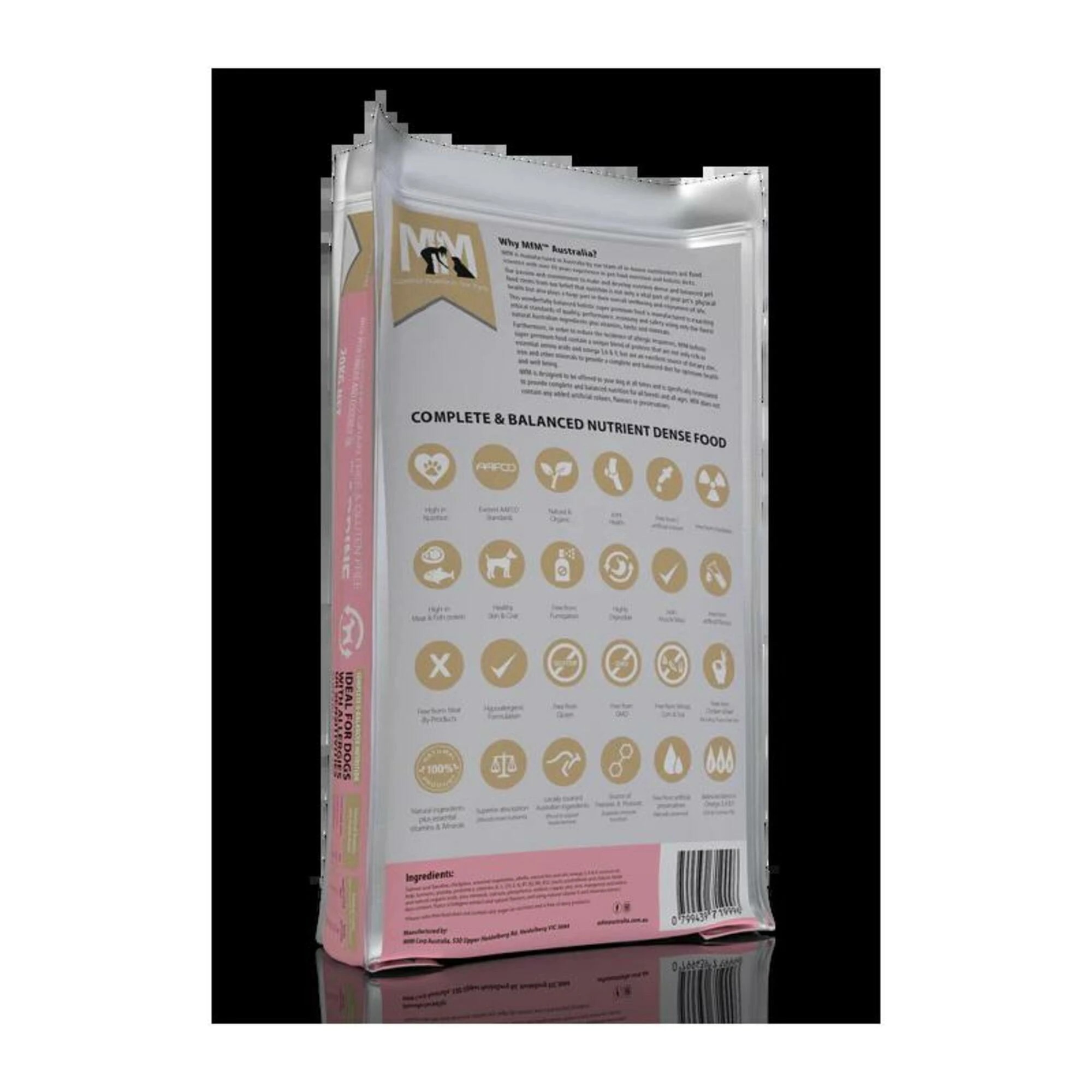 2 MFM Grain Free & Gluten Free Salmon & Sardine Dog Food 9kg, 2 of 2