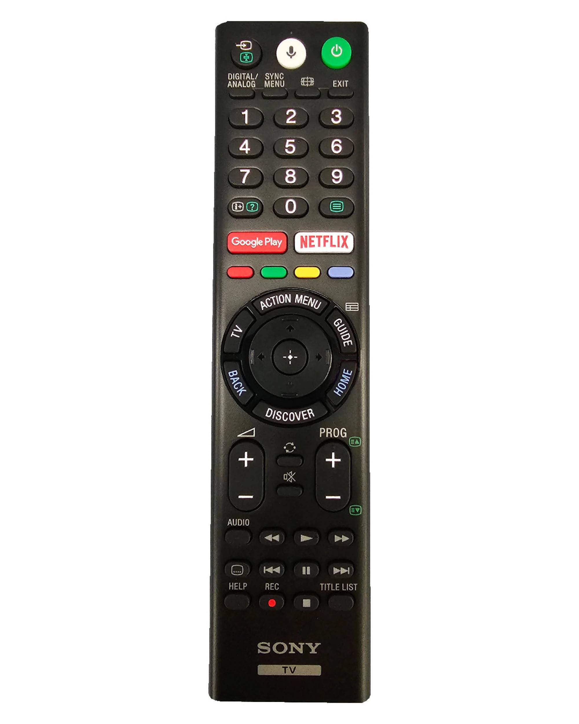 1 Sony Genuine TV Remote Control - RMF-TX300A - Black, 1 of 3