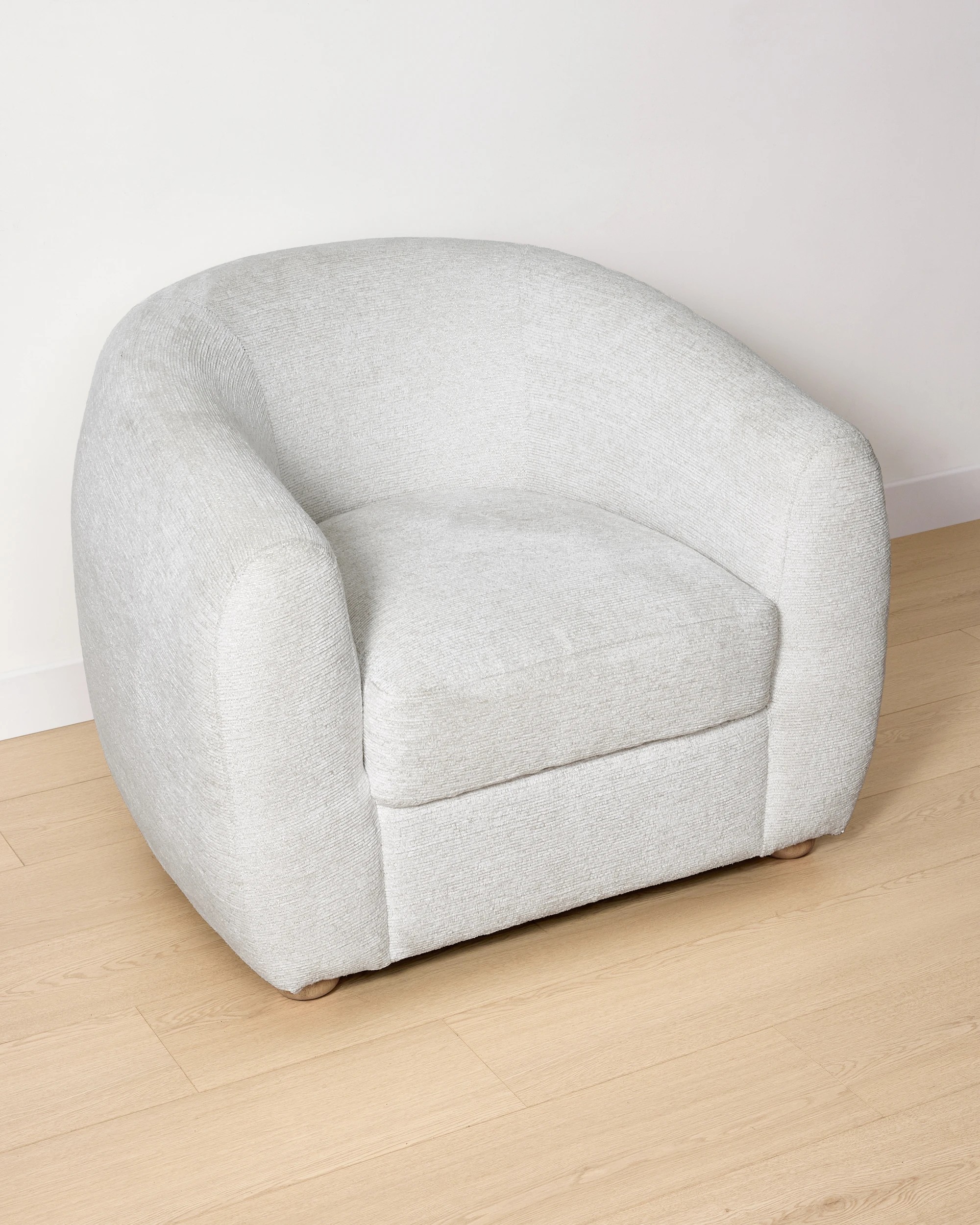 2 Hallie Lounge Chair - Cream, 2 of 9