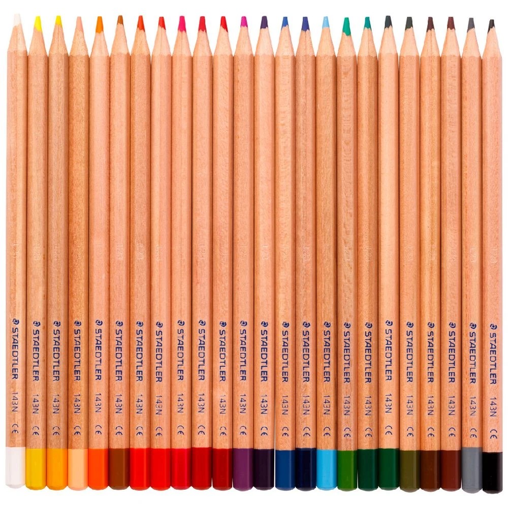 4 Staedtler Natural Coloured Pencils 24 Pack, 4 of 5