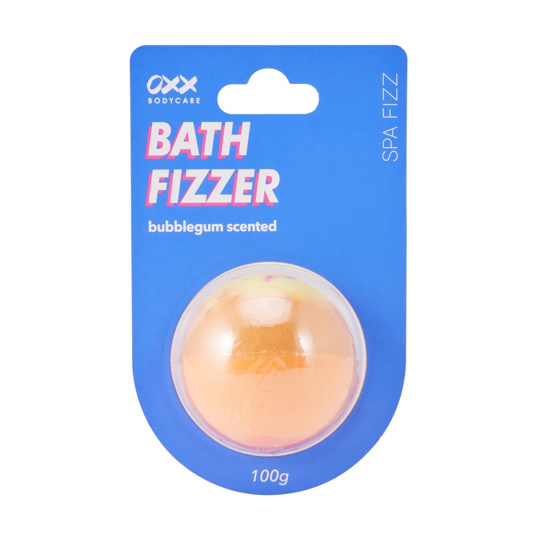 1 OXX Bodycare Spa Fizz Bath Fizzer 100g - Bubblegum Scented, 1 of 5