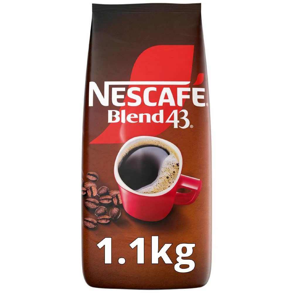 1 Nescafe Blend 43 Instant Coffee Smart Refill Pack 1.1kg, 1 of 6