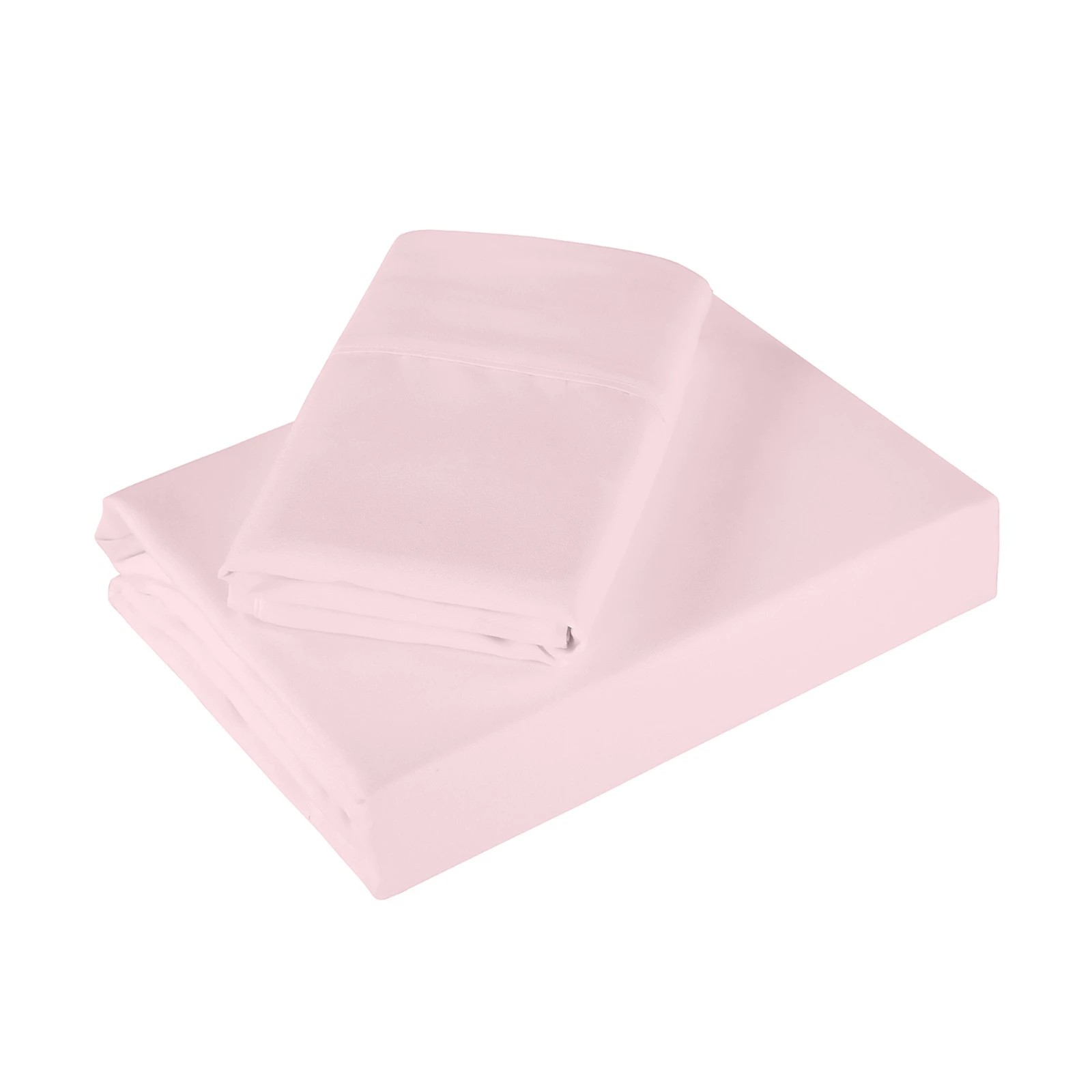 1 Royal Comfort 1200 Thread Count Sheet Set 4 Piece Ultra Soft Touch Bedding - Queen Bed - Pink, 1 of 4