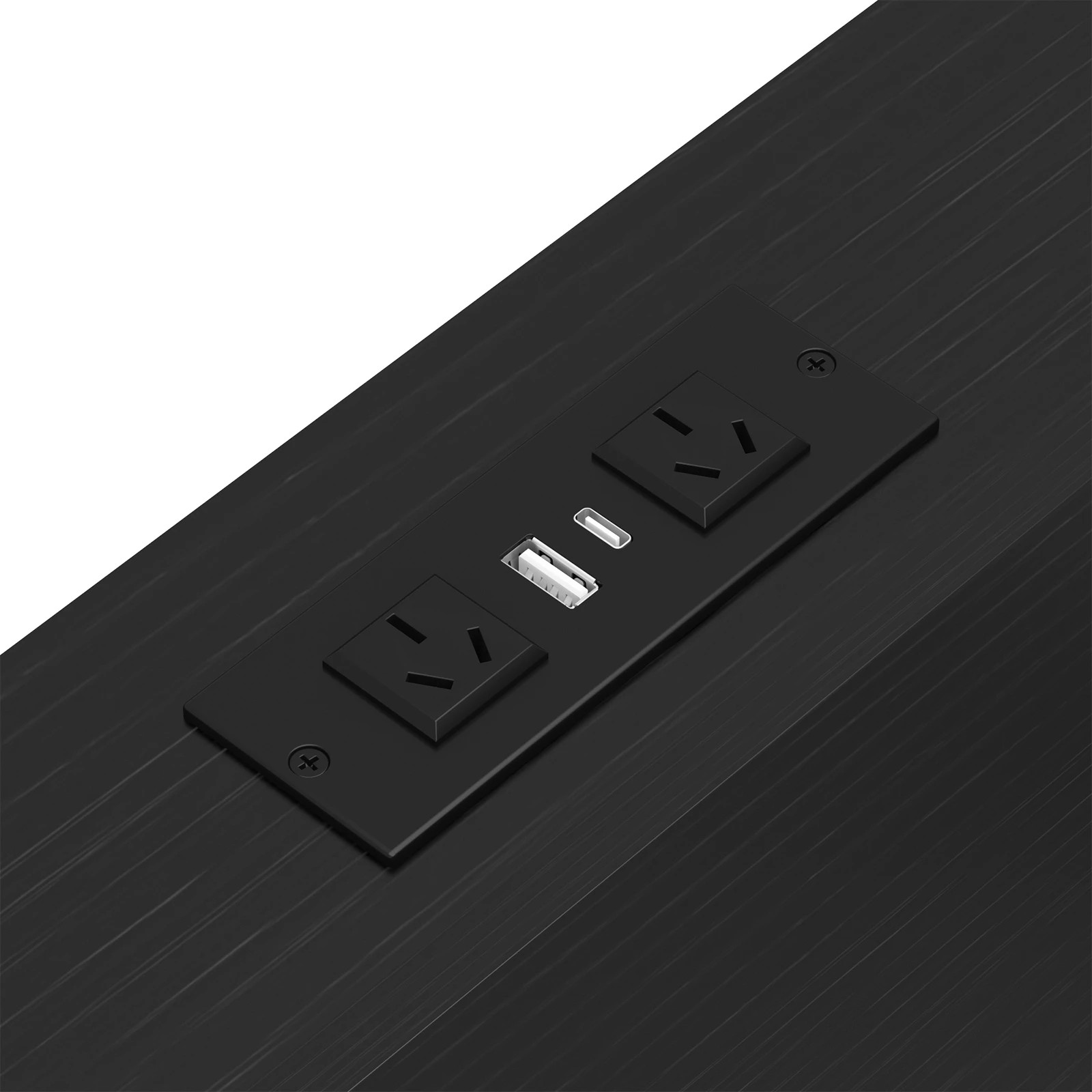 5 Advwin Double Size LED Floating Bed Frame with Tiered Storage Headboard Charging Station - Black, 5 of 8