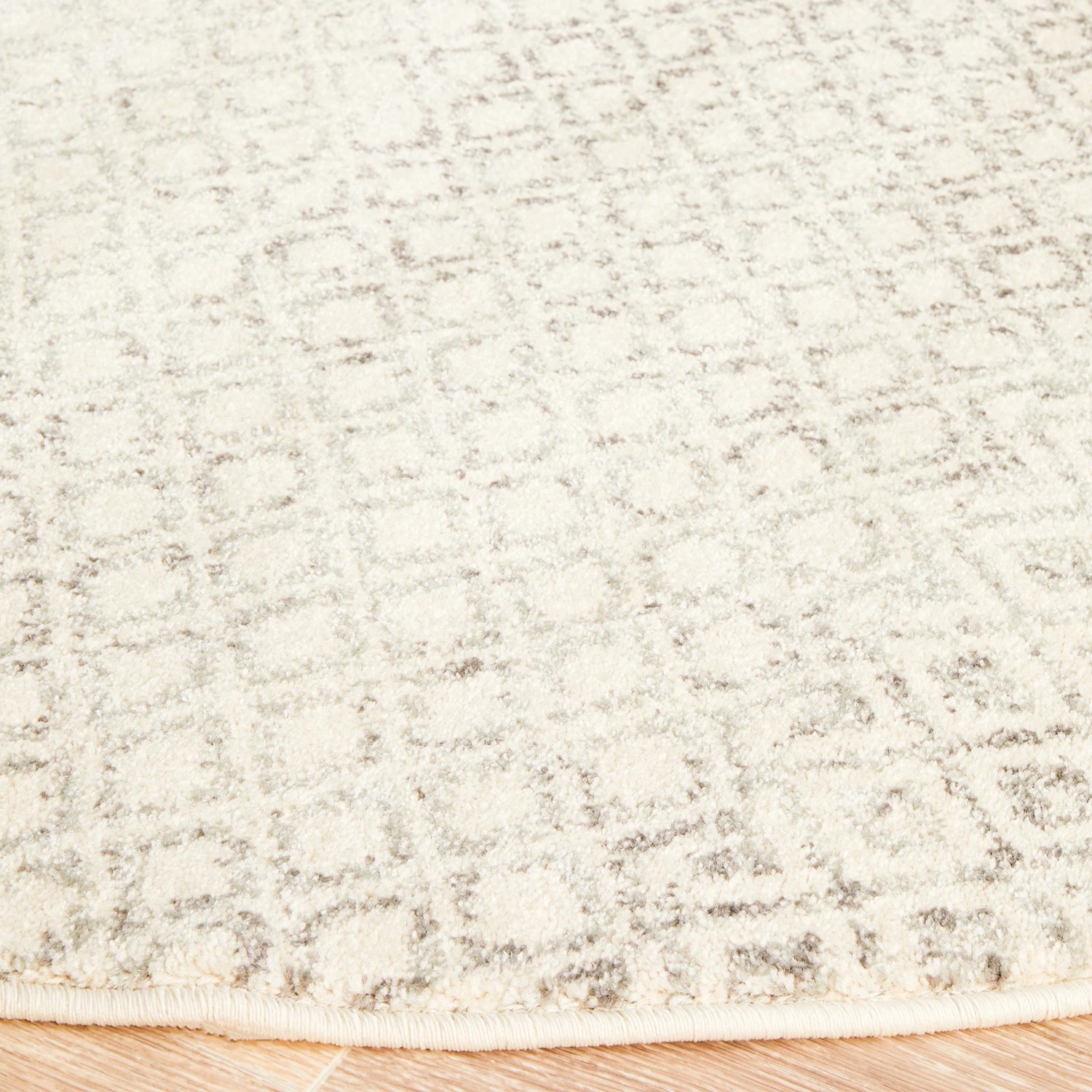 5 Common Ground Rugs Encore 265 240x240cm Round - Large Pet Friendly Rug - Grey, 5 of 9