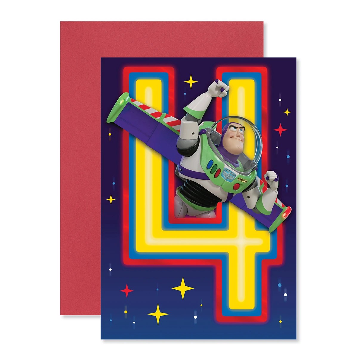 1 Connections from Hallmark 4th Birthday Card - Toy Story, 1 of 3