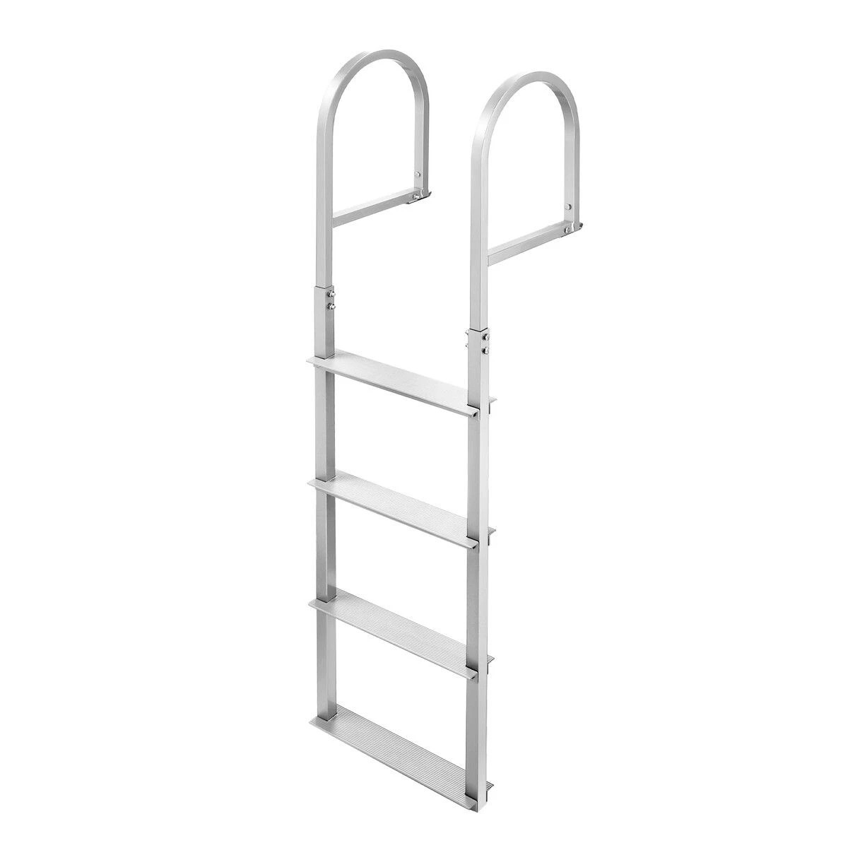 1 OGL 4-Step Boat Dock Pool Ladder Removable Aluminium Stairs, 1 of 7