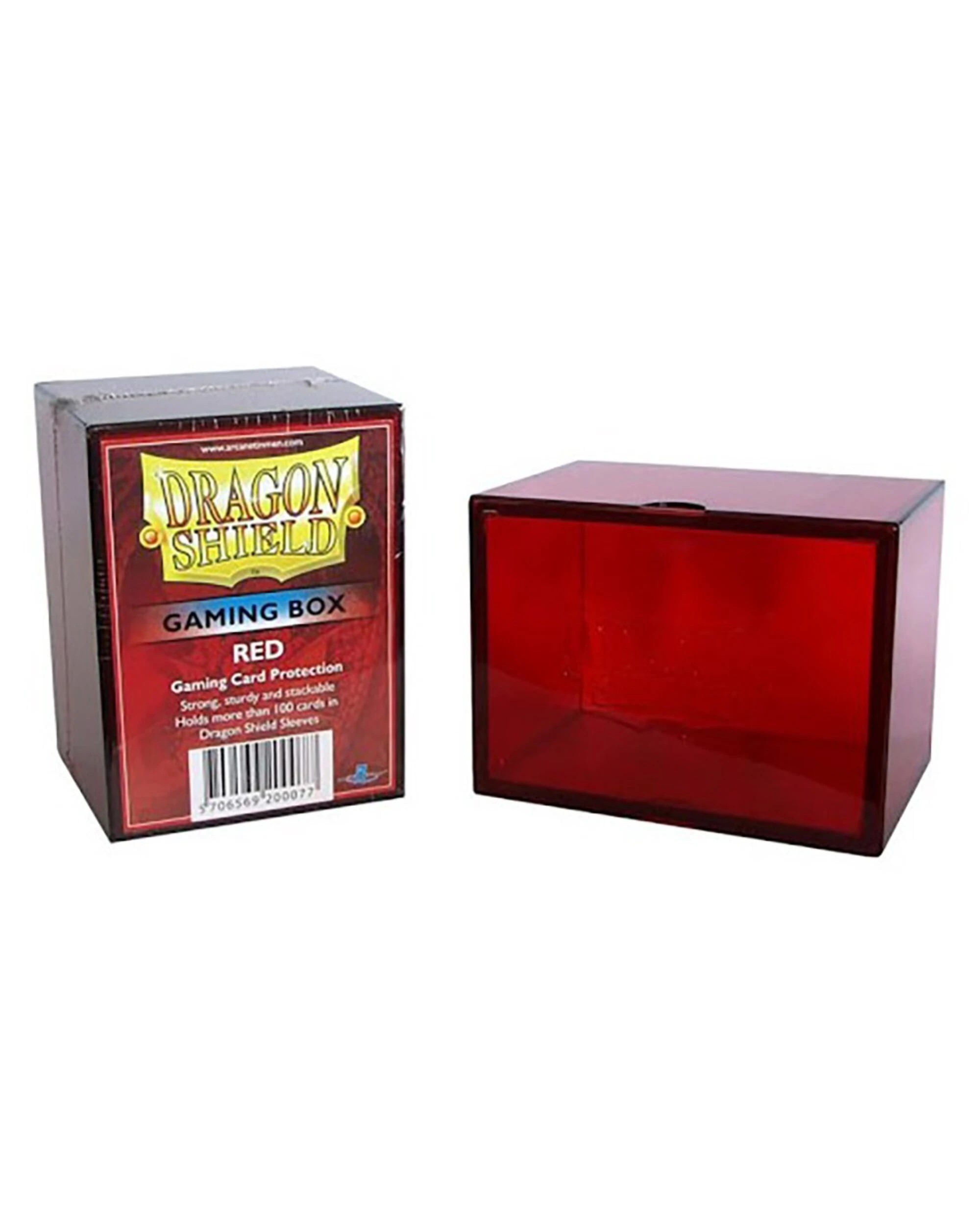 1 Dragon Shield TCG - Strongbox Deck Box - Red, 1 of 1