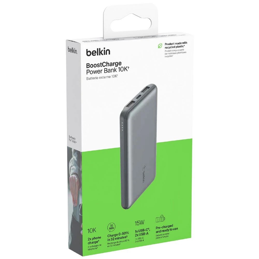6 Belkin Boost 10K Power Bank Space Grey, 6 of 7