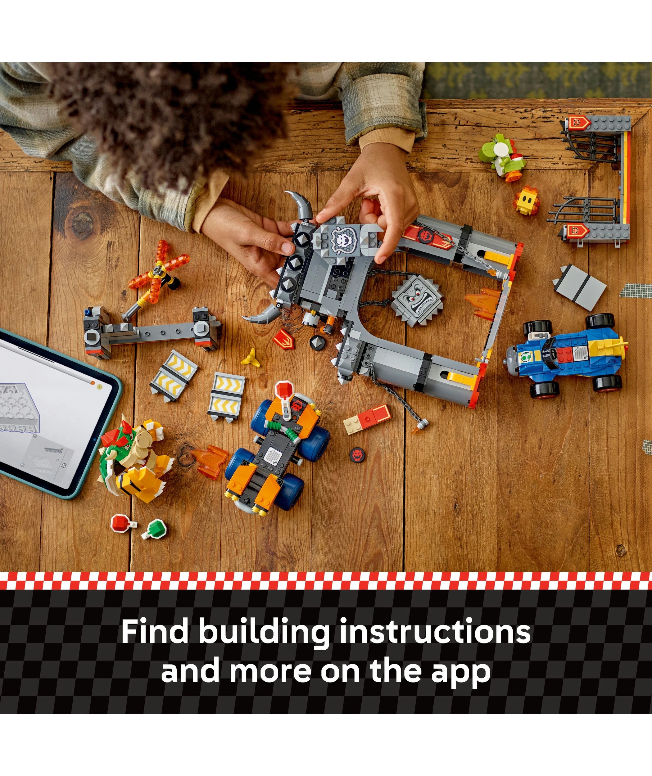 7 LEGO Super Mario Mario Kart - Bowser's Castle 72039, 7 of 10