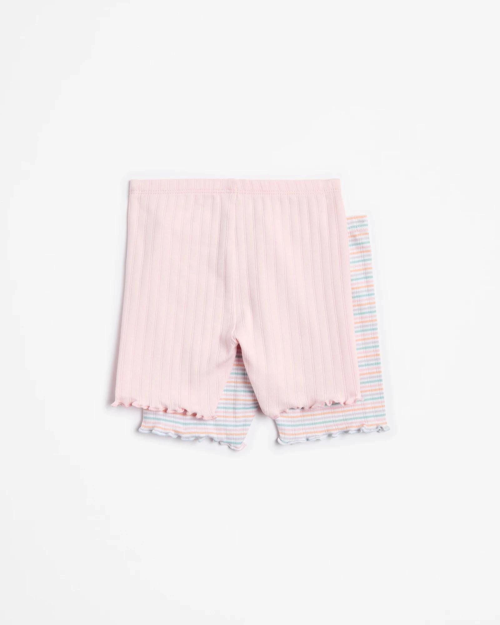 4 Target Baby Baby Organic Cotton Bike Shorts 2 Pack - Stripe STRIPE, 4 of 4