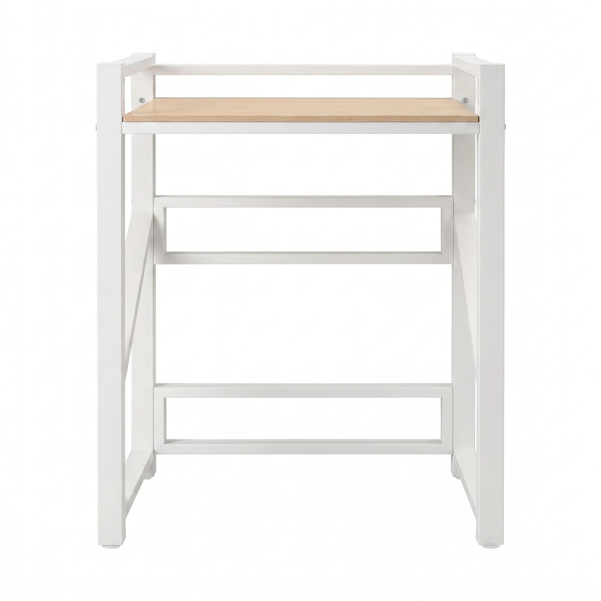 4 Artiss Over Washing Machine Rack Laundry Shelf Space Saver 75cm - Black, 4 of 9