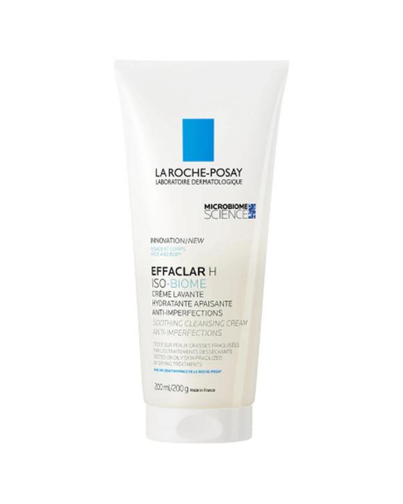 La Roche-Posay Effaclar H Iso-Biome Cleanser Wash 200ml - White