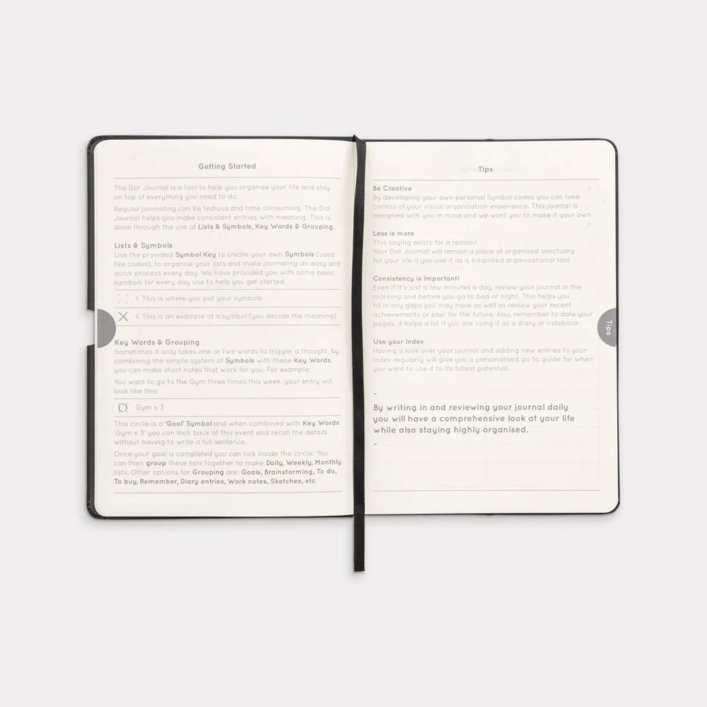 3 Otto A5 The Dot Journal Black, 3 of 8