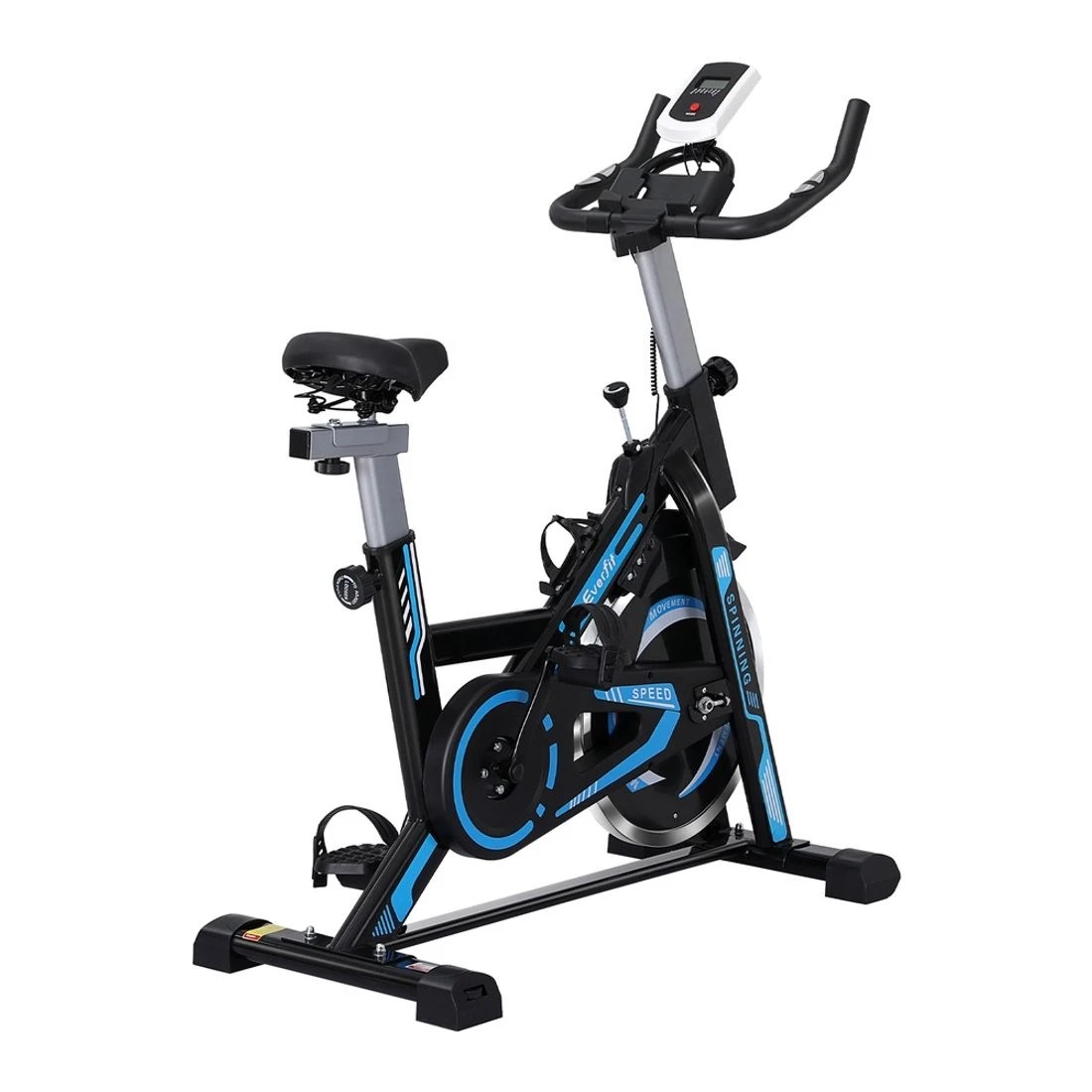 3 Everfit Spin Bike Exercise Bike 13KG Flywheel Fitness 150kg - Multi, 3 of 6