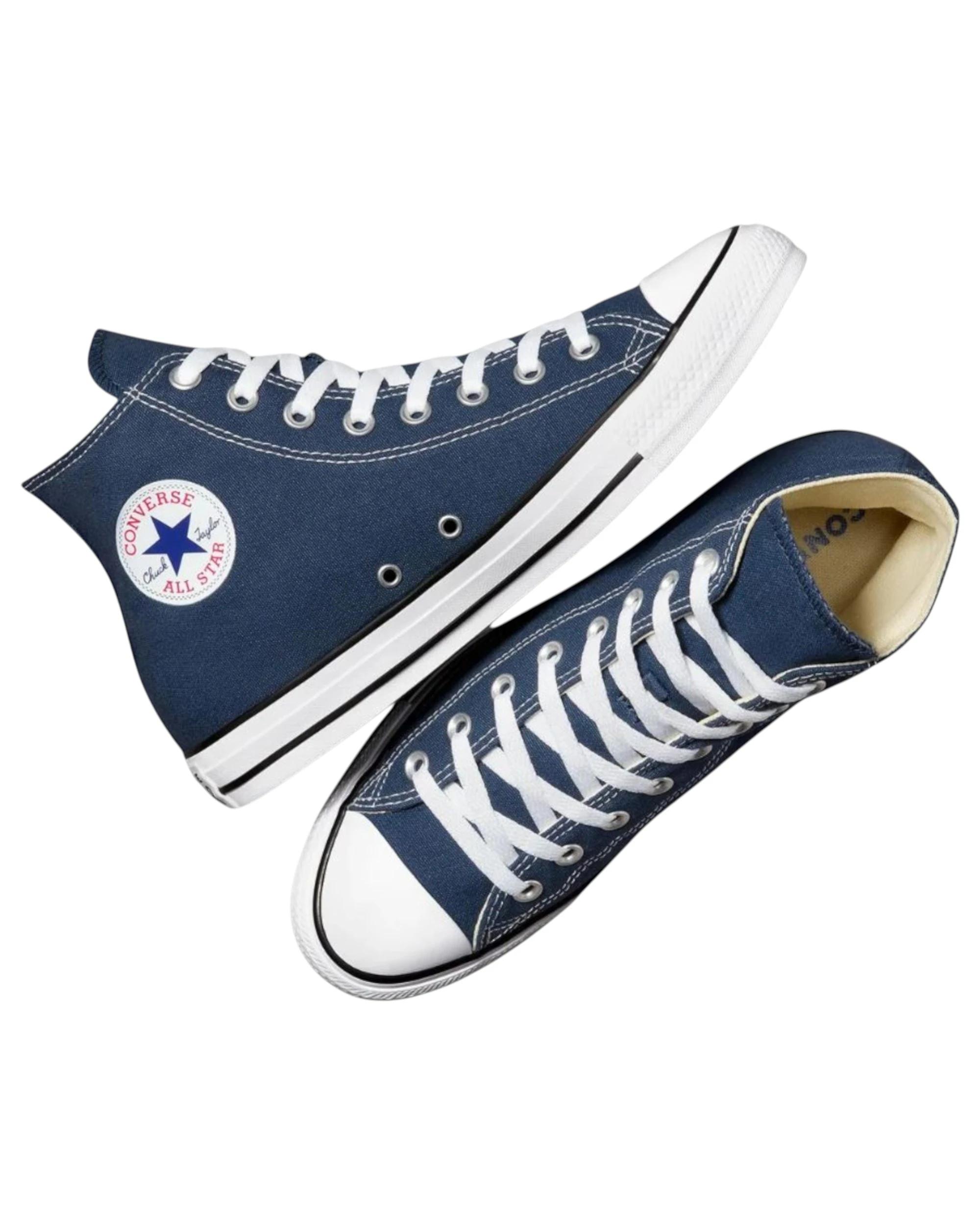 6 Converse Unisex Chuck Taylor All Star Classic High Top Canvas Shoes NAVY, 6 of 10
