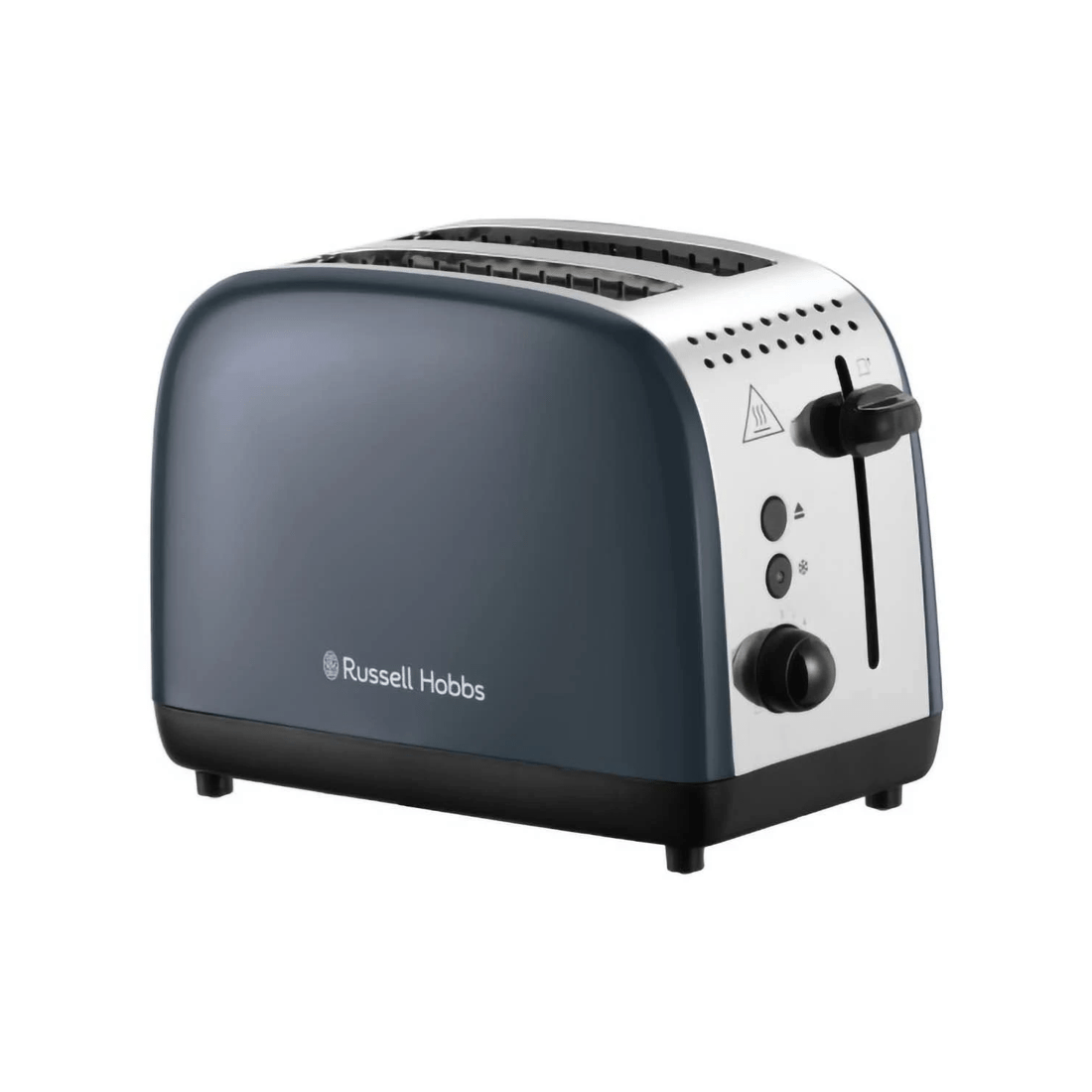 1 Russell Hobbs Colour Plus 2 Slice Toaster - Storm Grey, 1 of 3