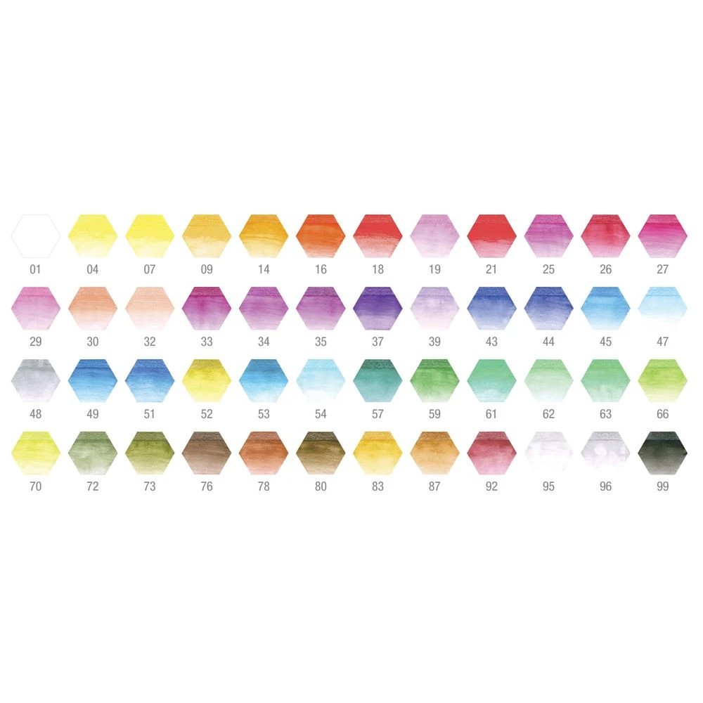 3 Faber-Castell Watercolour Hexagonal Pencils 48 Pack, 3 of 3
