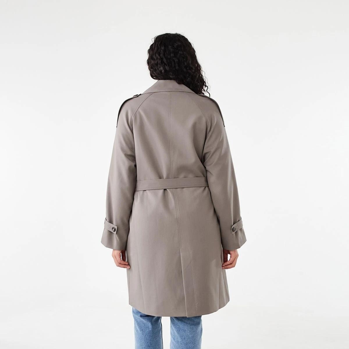 3 Lightweight Trench Coat Taupe Brn, 3 of 10