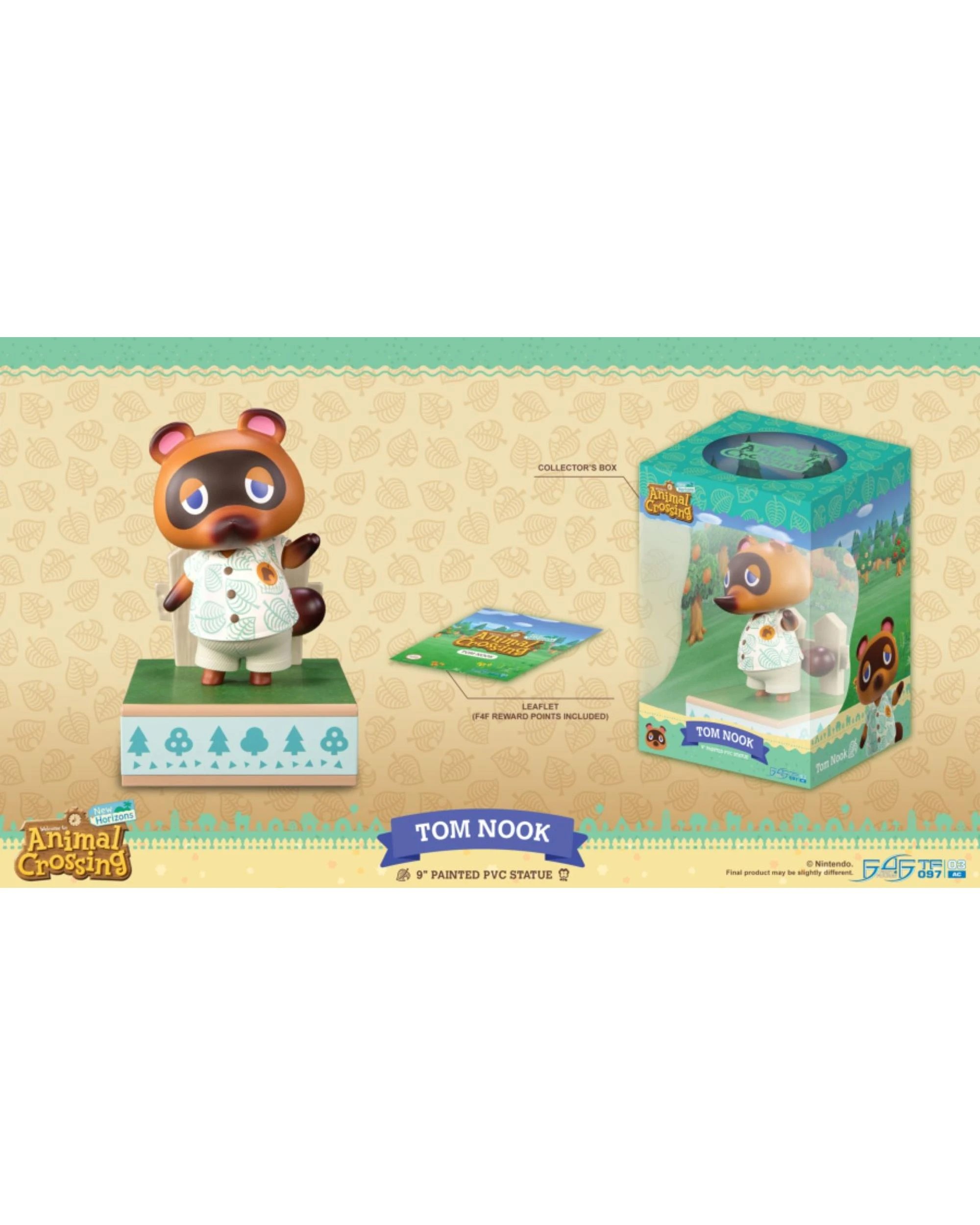 10 First 4 Figures Animal Crossing Tom Nook 9 inch PVC Statue, 10 of 10