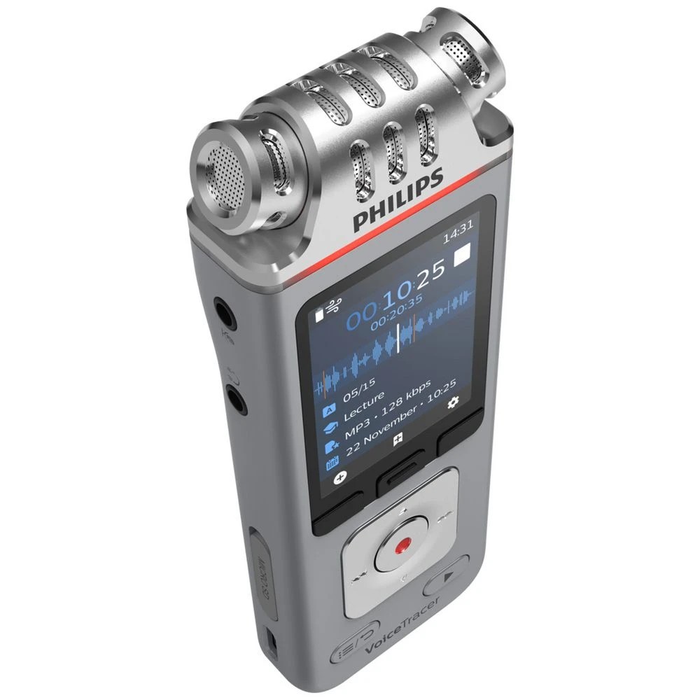 4 Philips DVT4115 3-Mic Digital Voice Recorder, 4 of 7