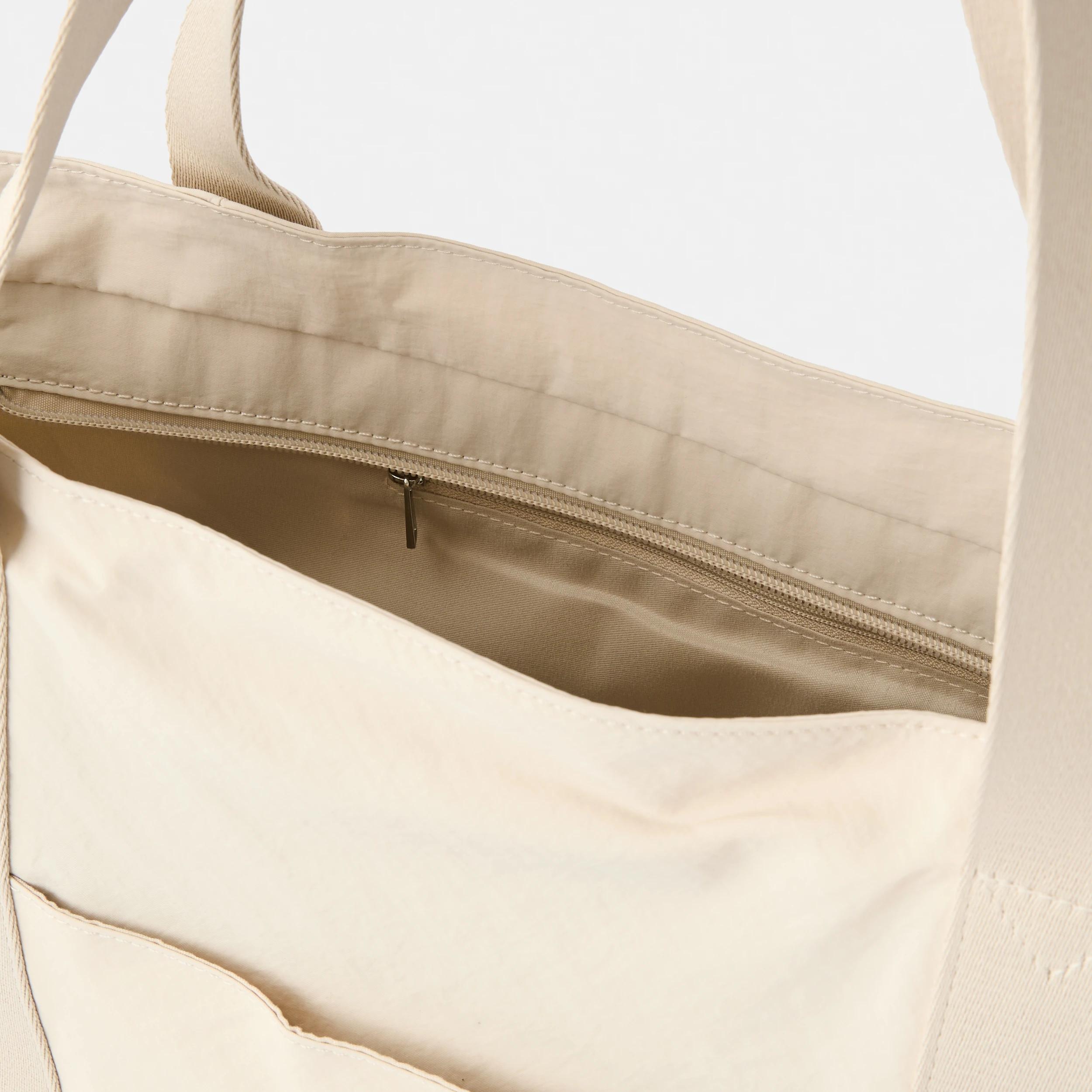 4 Urban Multi Pocket Tote Bag Chalk Sand, 4 of 5