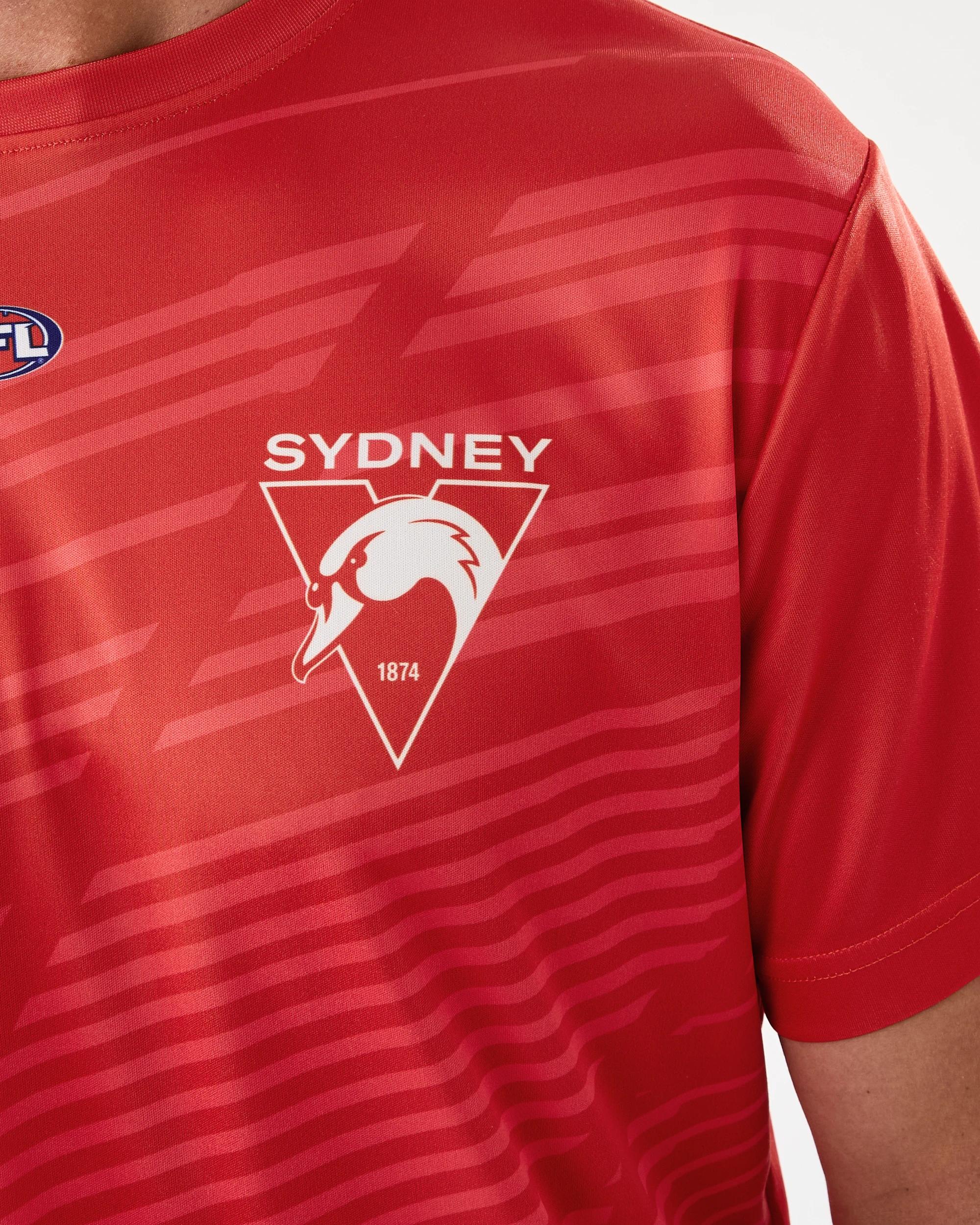 6 Official AFL Adult Training T-shirt Sydney, 6 of 8