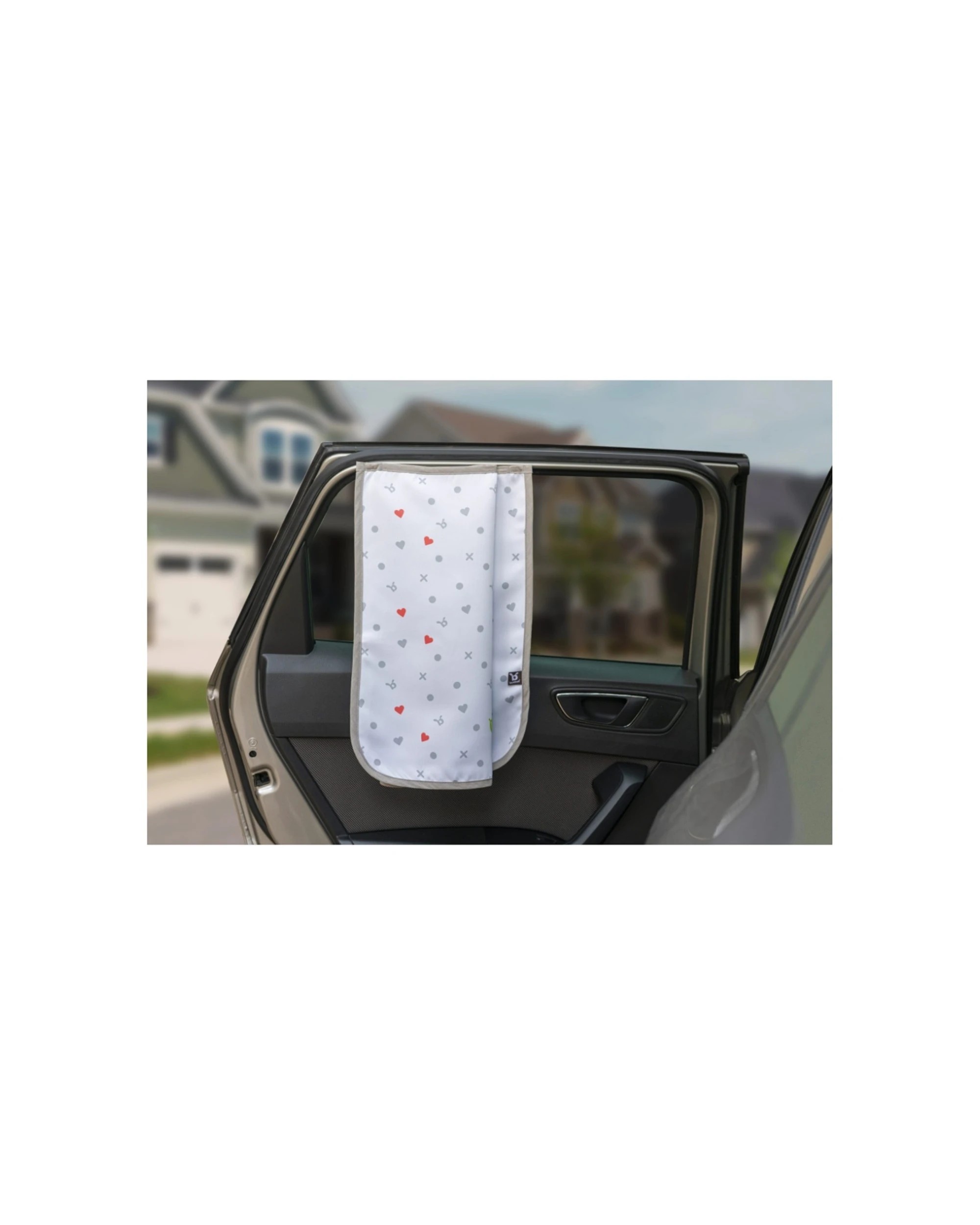 4 Benbat Magnetic Kids Car Sunshade Extra Large UV Protective Stars - Multi, 4 of 5