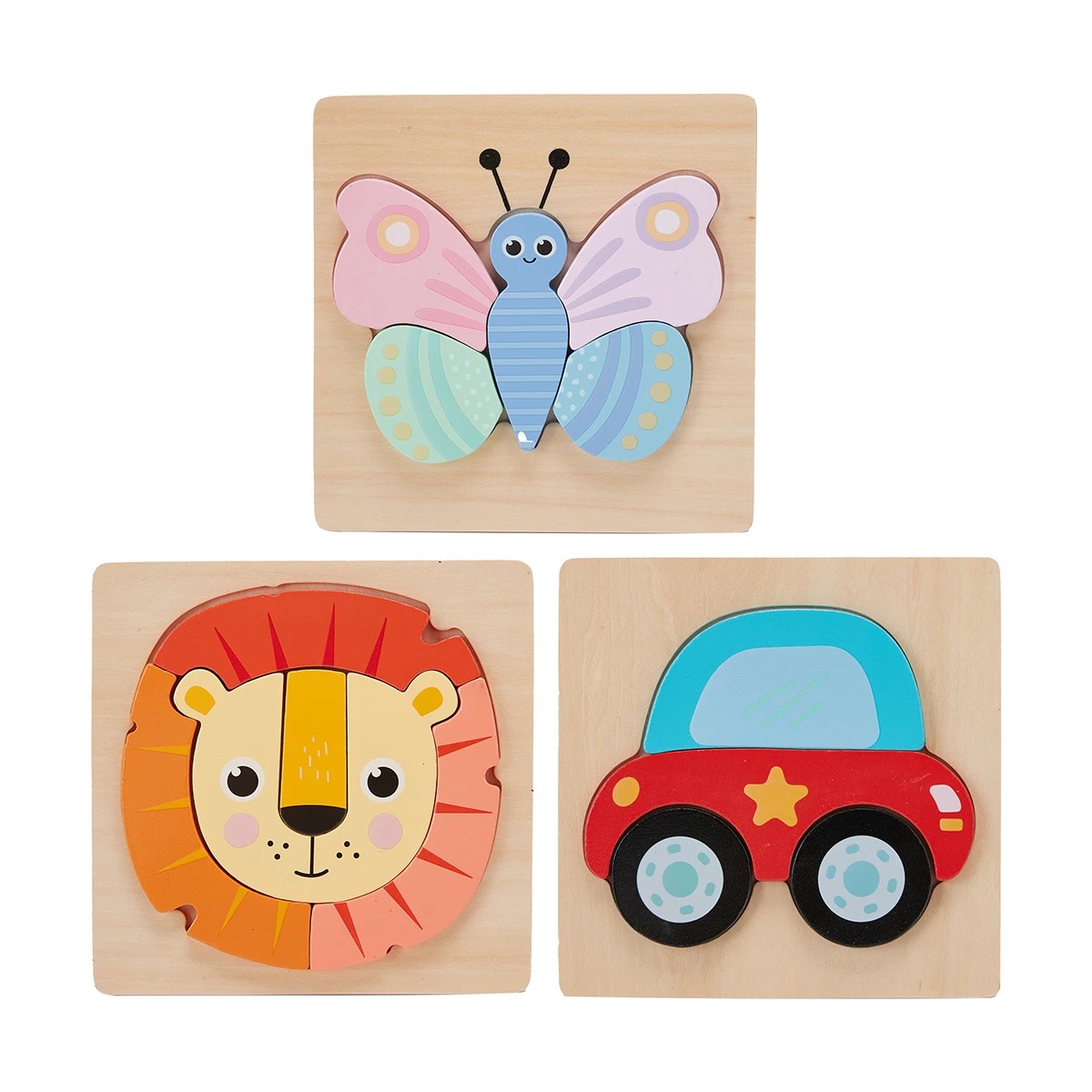 1 Small Block Puzzle - Assorted, 1 of 7