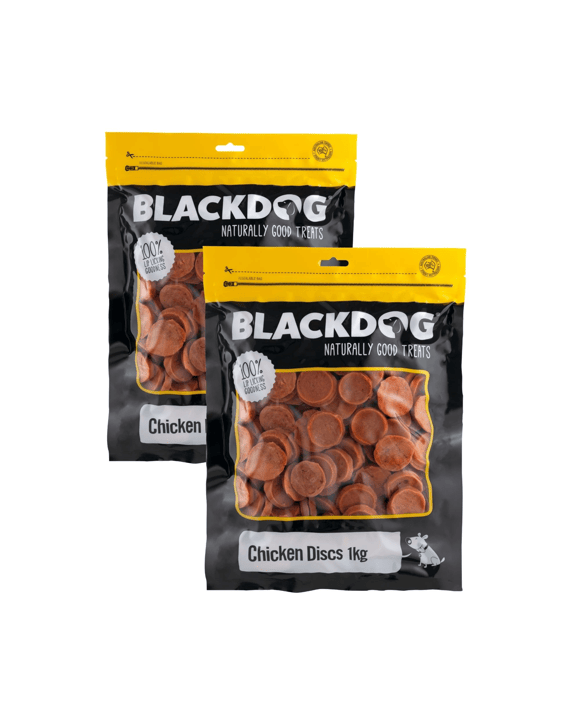 Blackdog Chicken Discs 1kg x 2kg