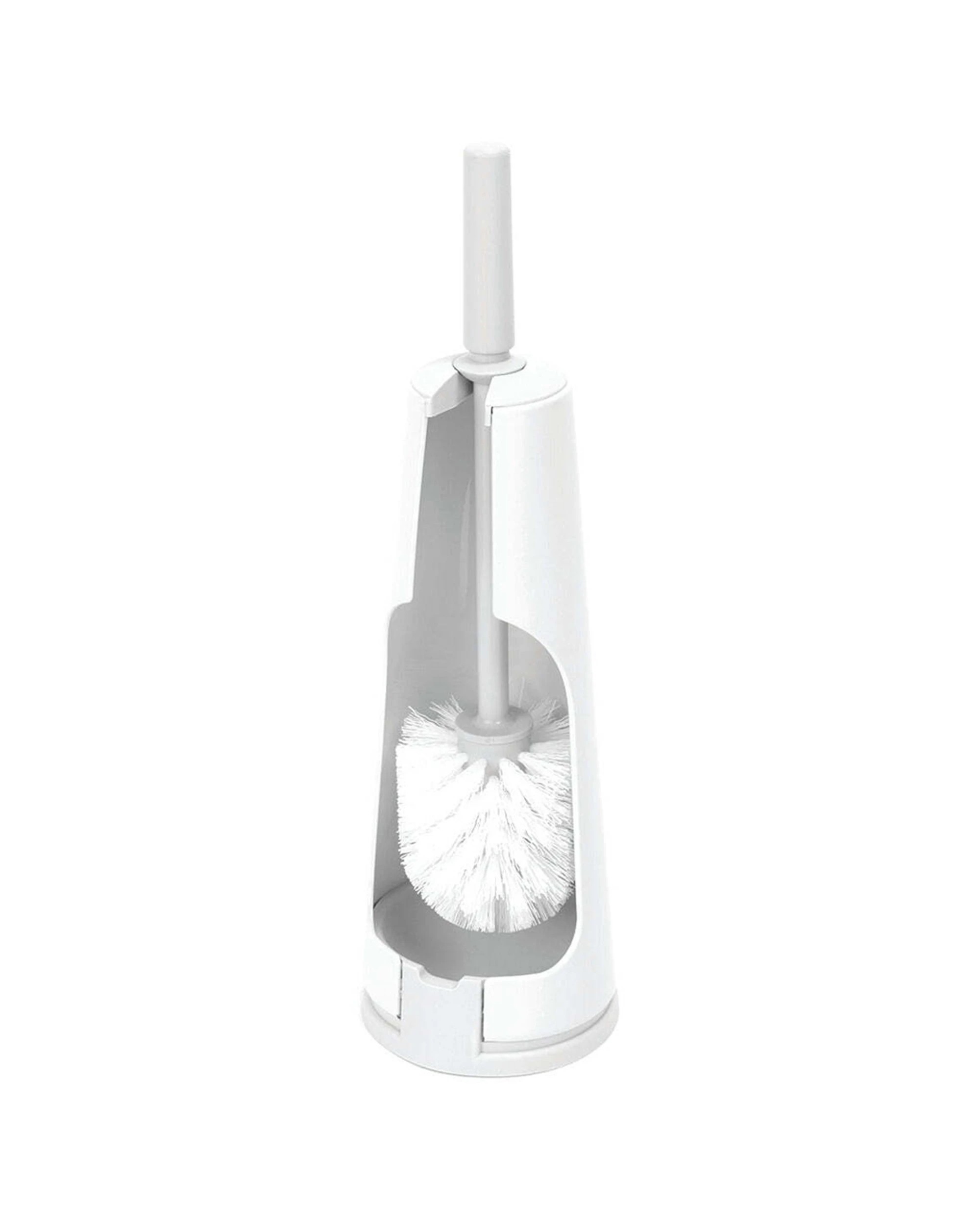 1 Brabantia Bathroom Plastic Toilet Brush And Holder Corrosion Resistant - White, 1 of 1