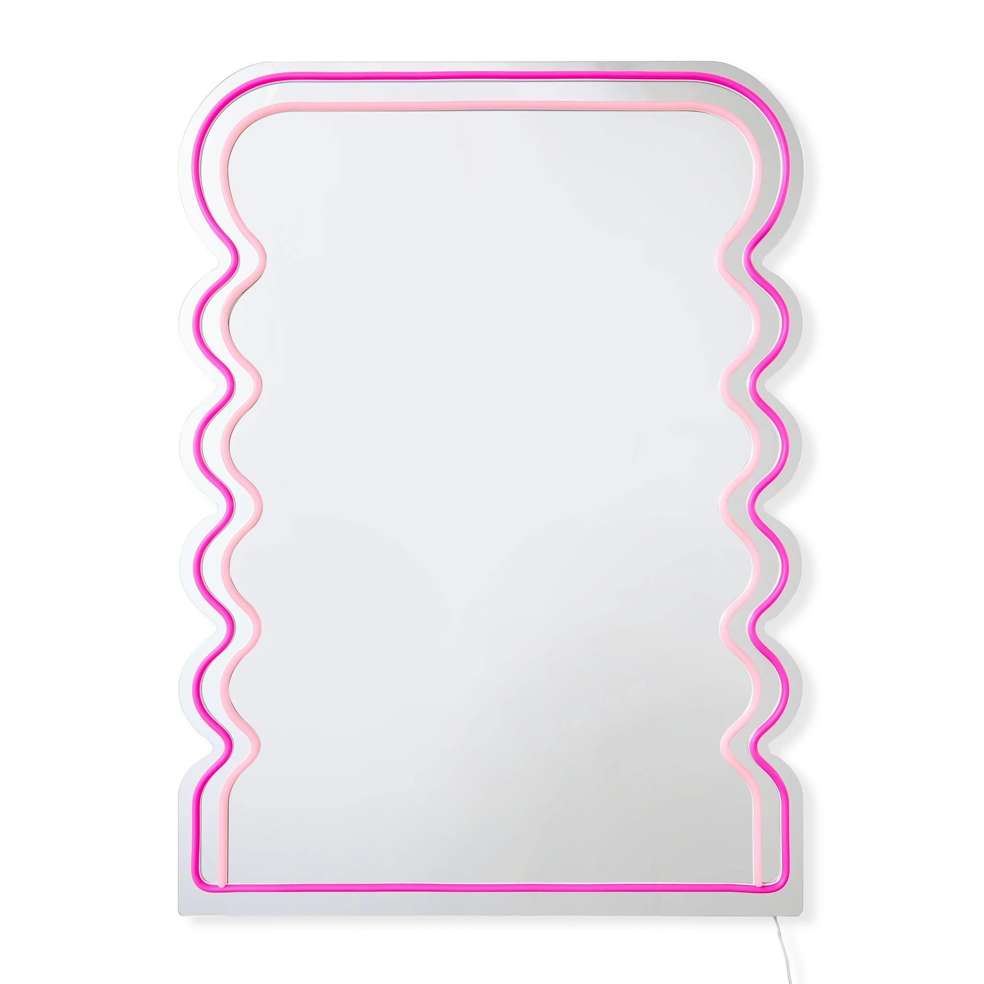 3 Wavy LED Mirror, 3 of 7