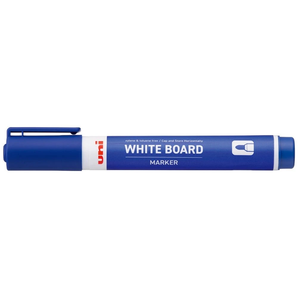 1 Uni-ball Whiteboard Marker Bullet Tip 1.4mm Blue, 1 of 2