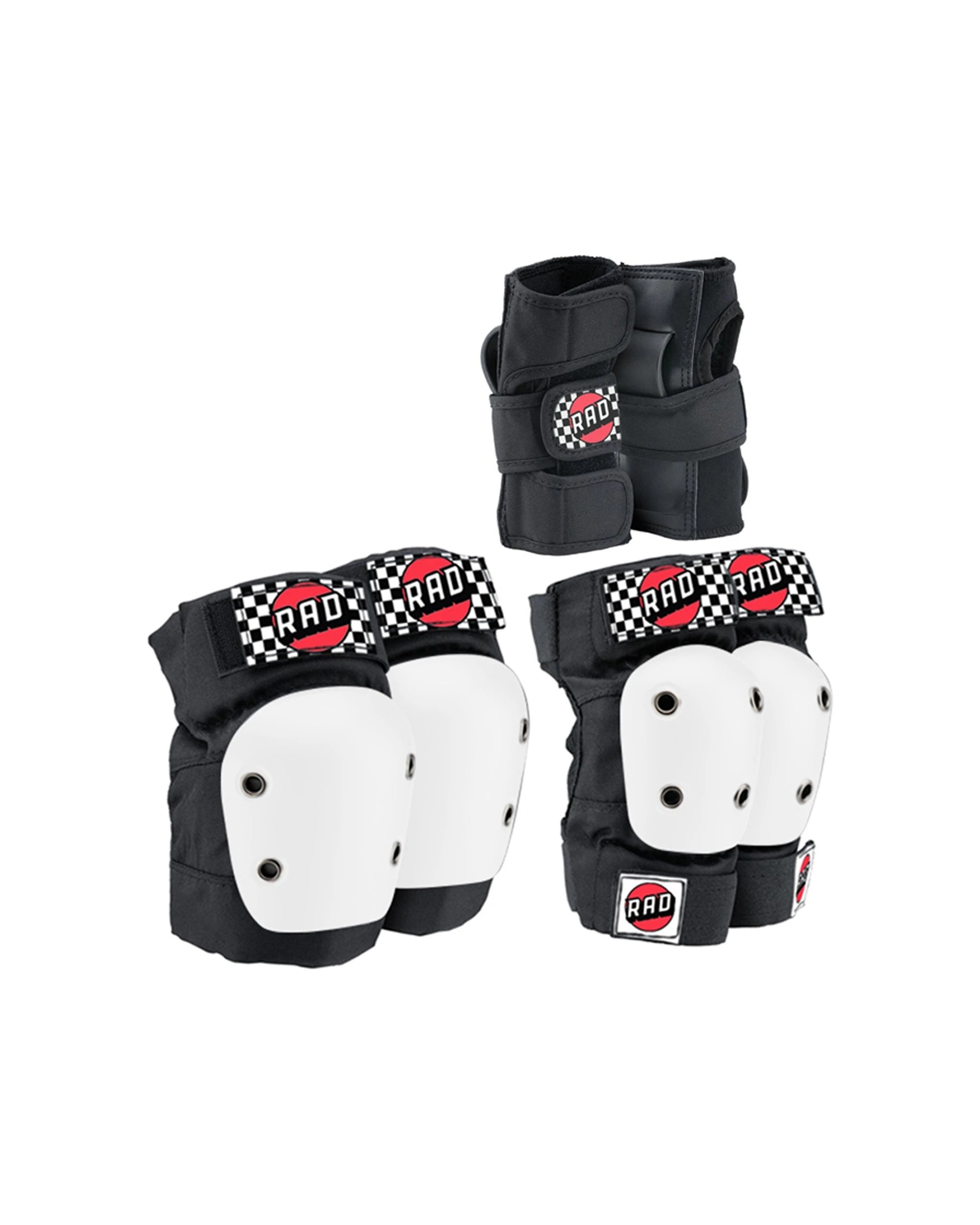 1 Rad Board Co Skate Wrist/Knee/Elbow Protective Pad Set Small - Black, 1 of 1
