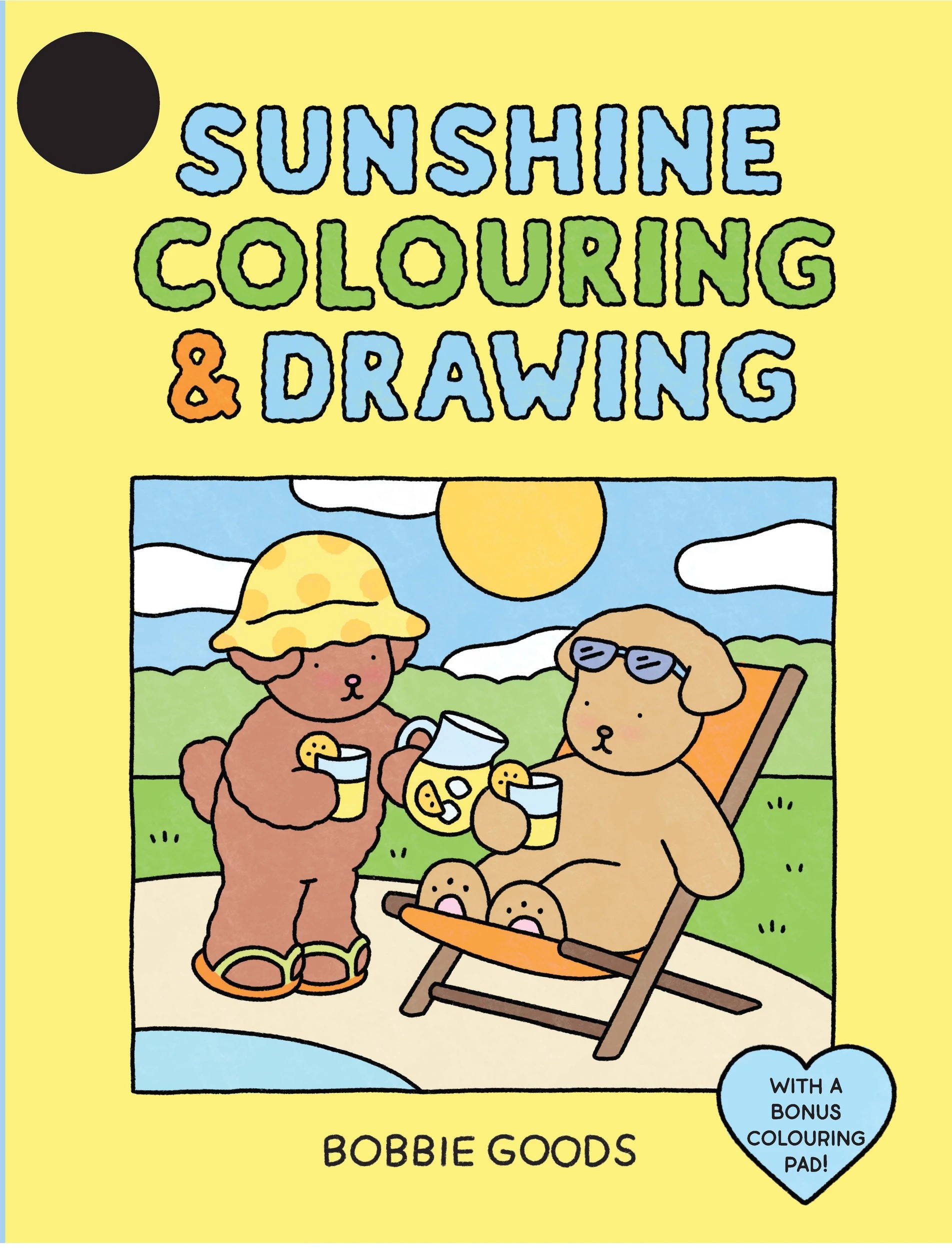 1 Bobbie Goods Sunshine Colouring & Drawing by Bobbie Goods - Book, 1 of 5