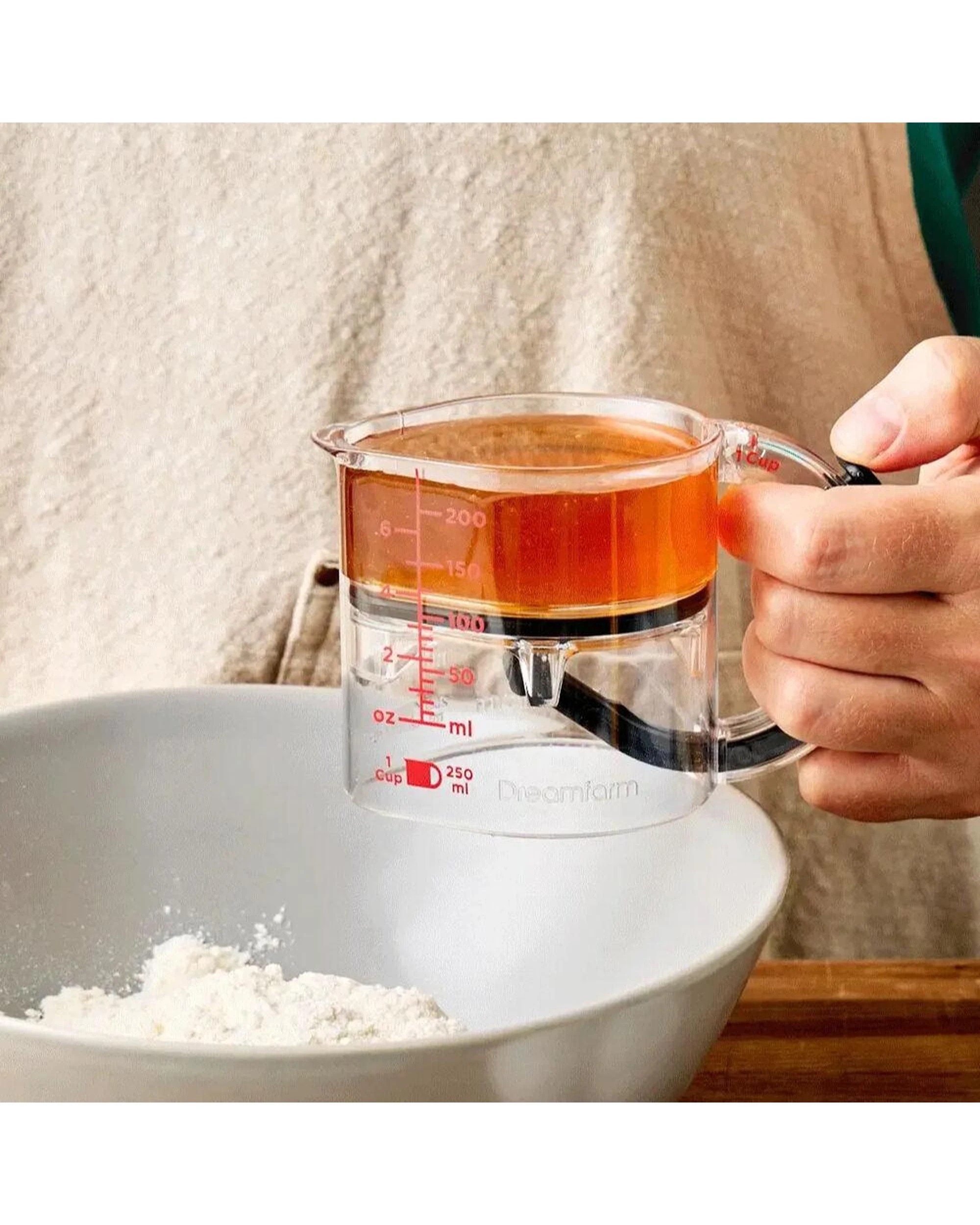 5 Dreamfarm UpCup Scrape Up Measuring Cup  1 Cup   250ml, 5 of 9