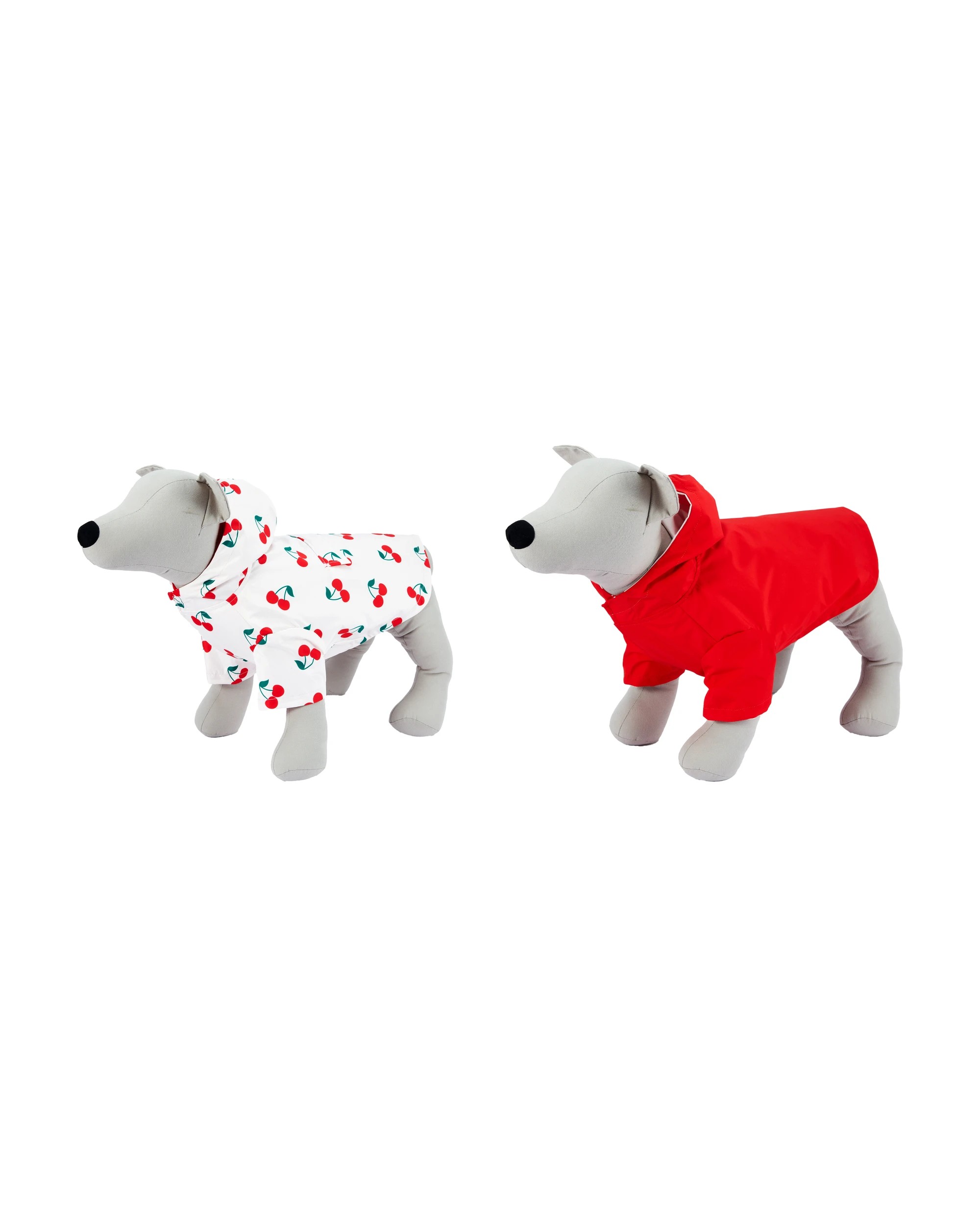 2 Pet Reversible Cherry Raincoat - Extra Extra Large, 2 of 10