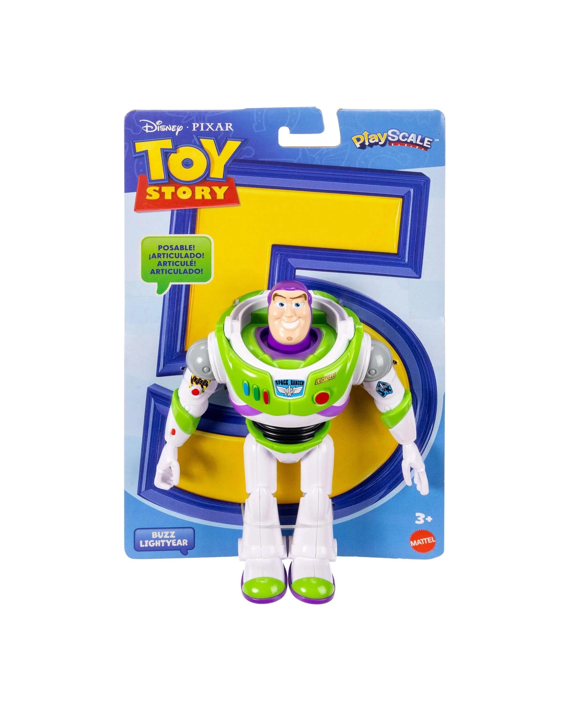 1 Disney Pixar Toy Story 5 Playscale Buzz Lightyear Figure, 1 of 5