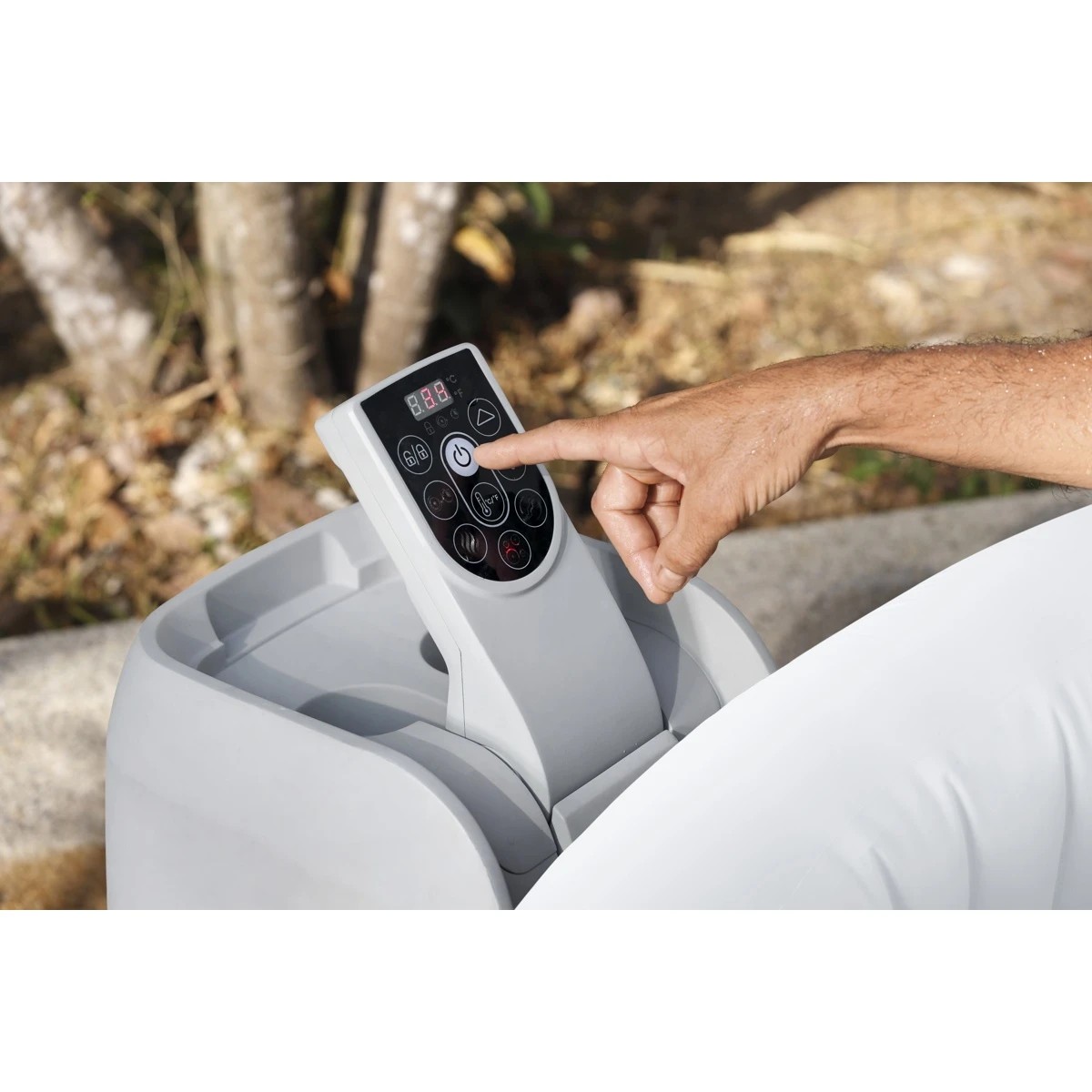 7 Bestway Lay-Z-Spa St. Lucia Inflatable Portable Spa, 7 of 8