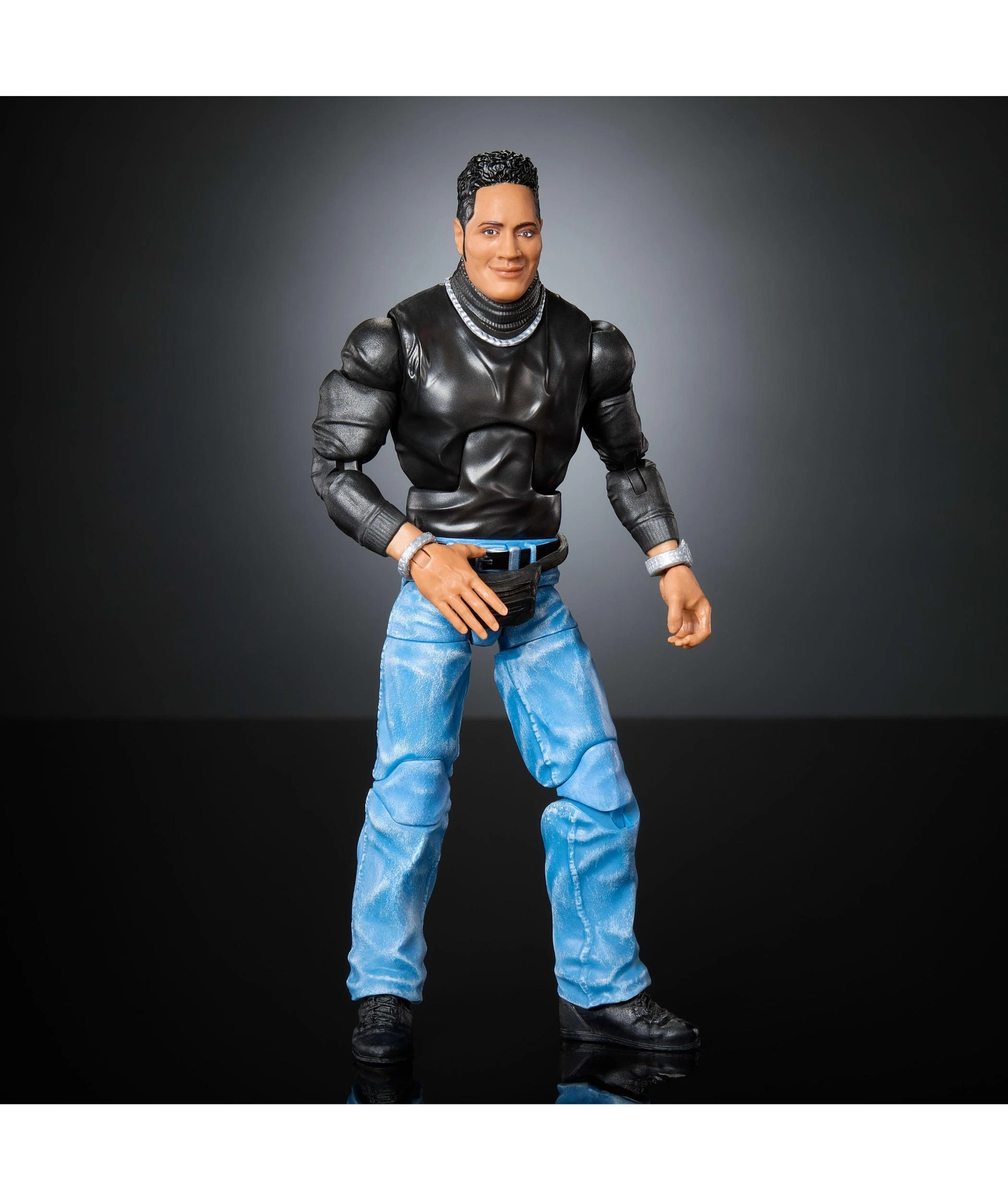 3 WWE Elite Collection The Rock Action Figure & Accessories - Multi, 3 of 6