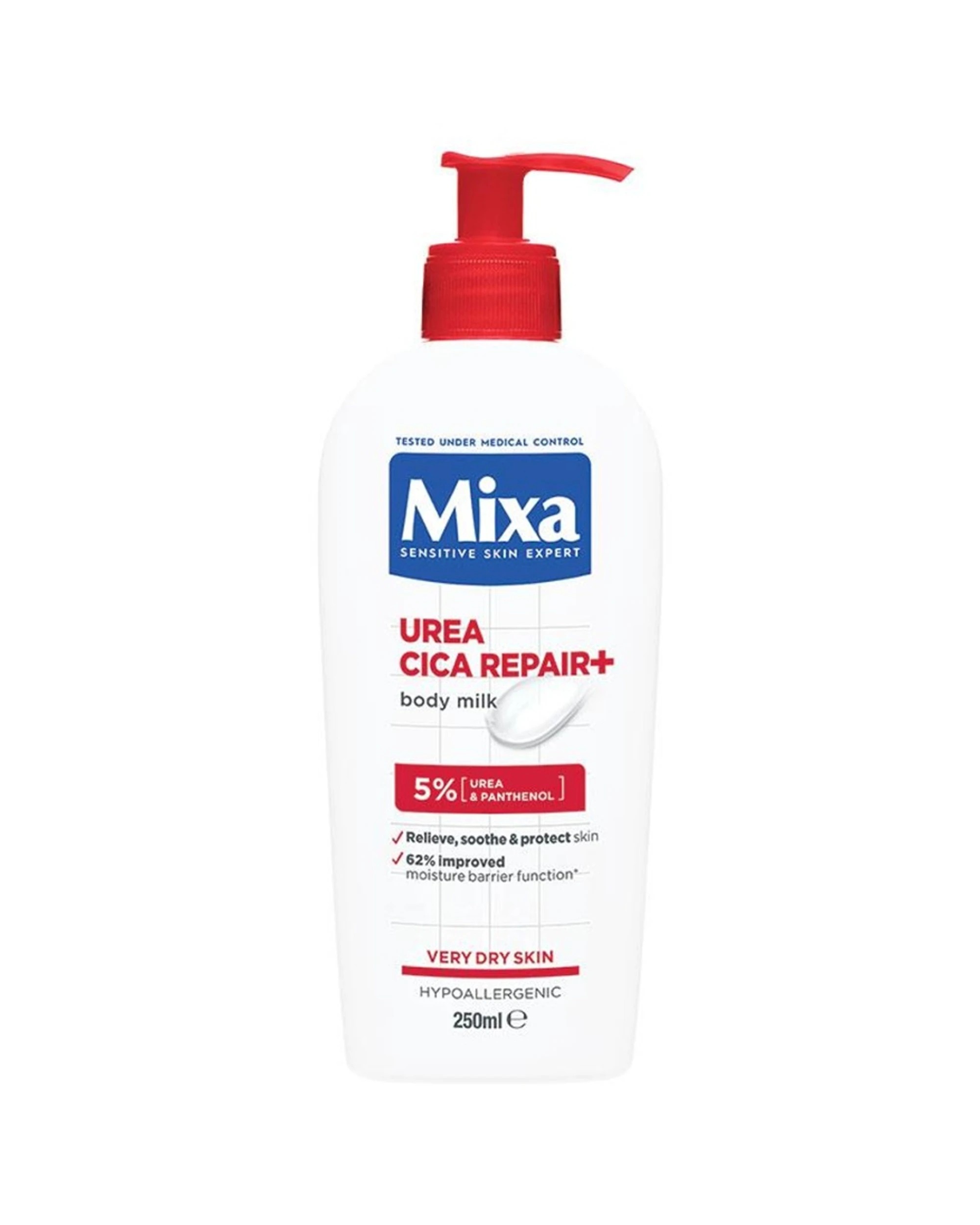 1 Mixa Skin Care Urea Cica Repair+ Body Milk 250ml - White, 1 of 1